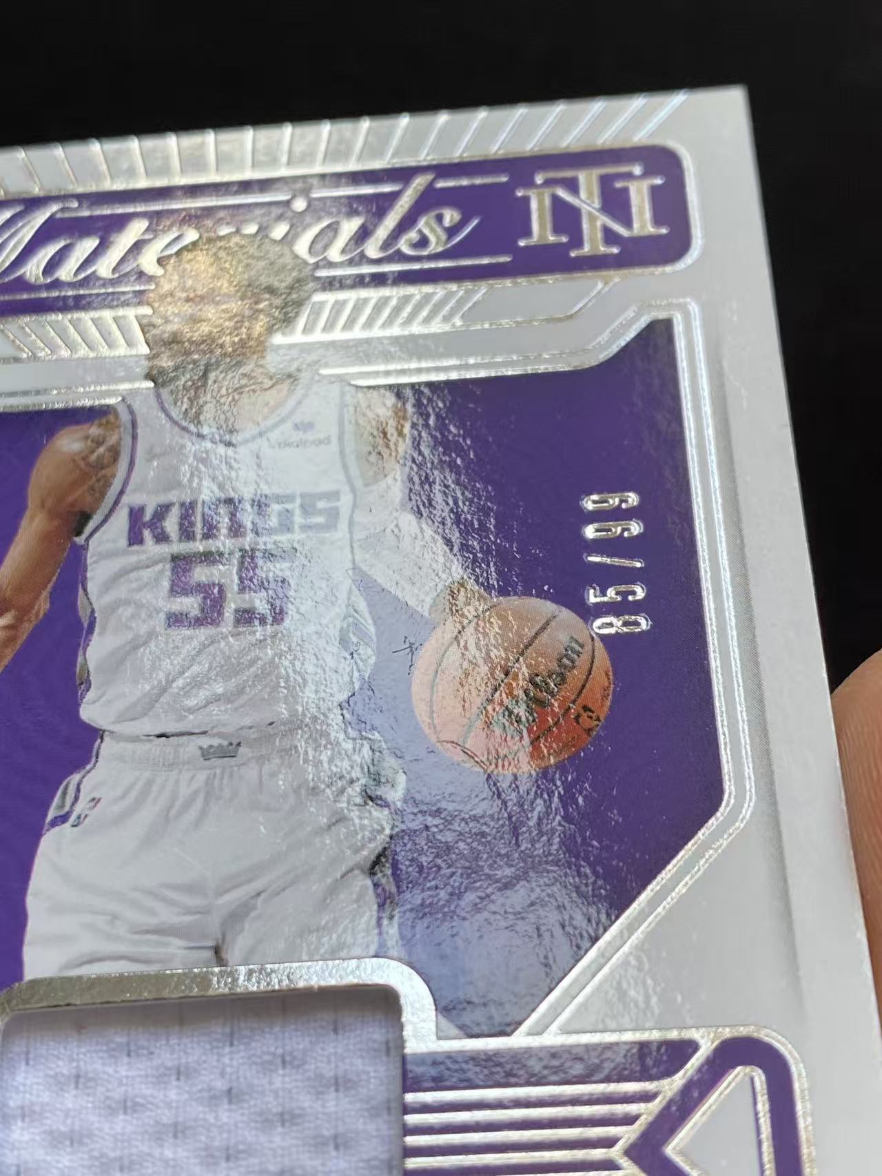 2021-22 National Treasures Josh Jackson 99编 物料 球衣 高端系列 国宝 约什 杰克逊【king#45】瑕疵如图