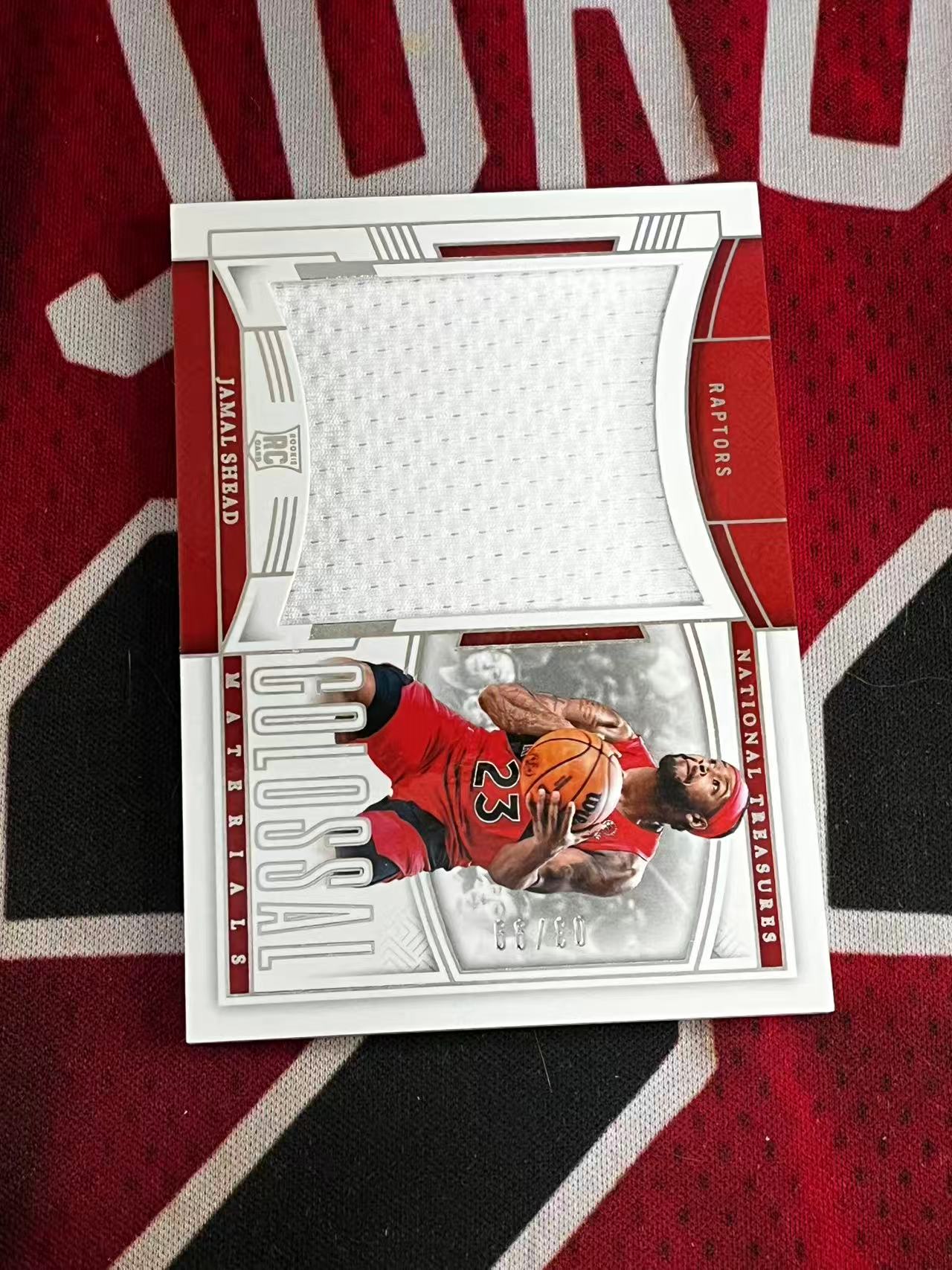 【接寄拍】2024-25 PANINI NATIONAL 国宝高端系列 猛龙 新秀RC 贾马尔歇德 谢德 99编 大窗新秀球衣物料切割 衣料实物卡 专收凑套必备【烂臭嘴拍卖】