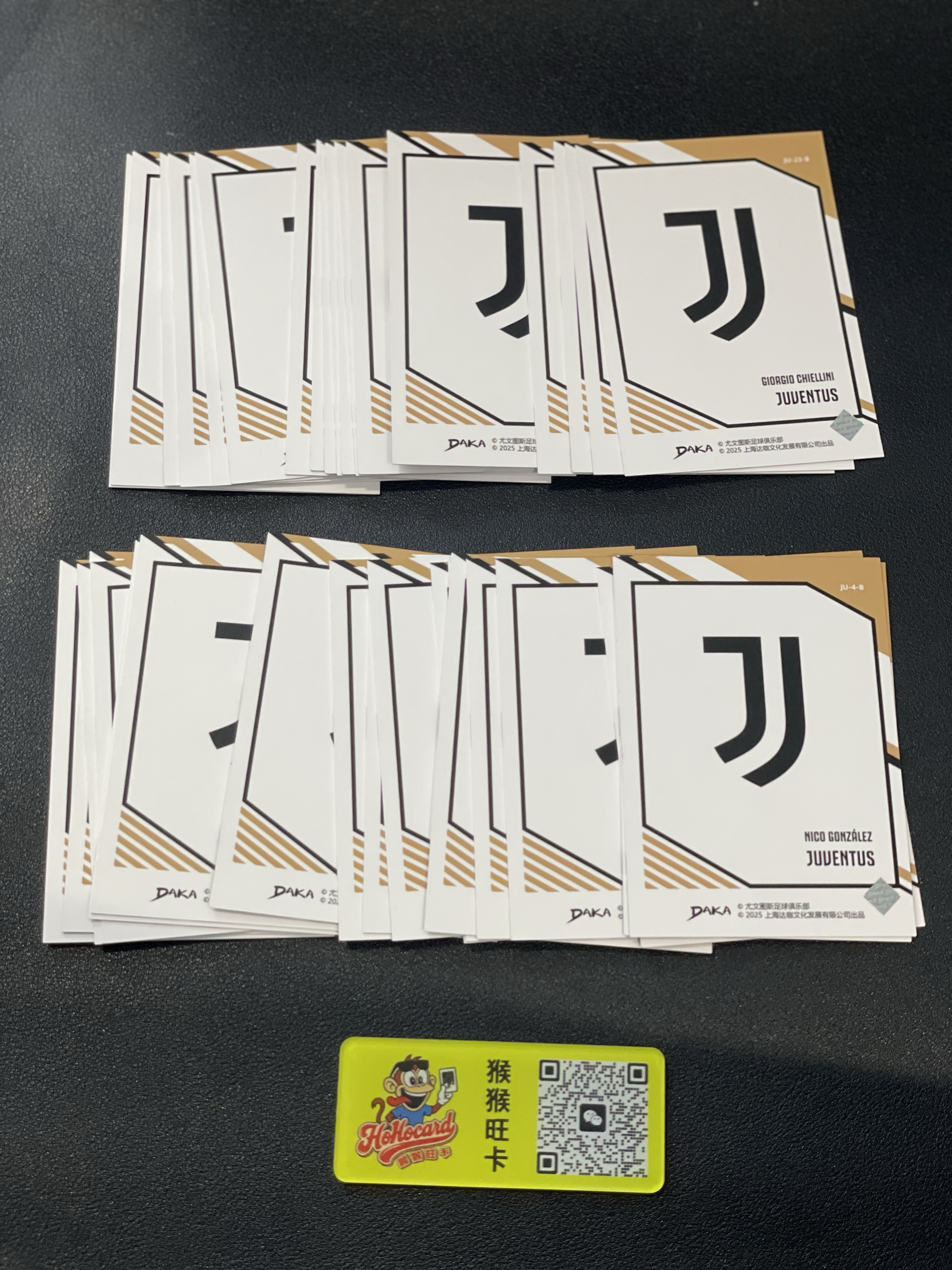 2025 DAKA 尤文图斯 Giorgio Chiellini 【猴猴旺卡】乔治 基耶利尼 等 足球球星卡 普卡b 打包36张 卡品如图 接代拍 26b【herry】