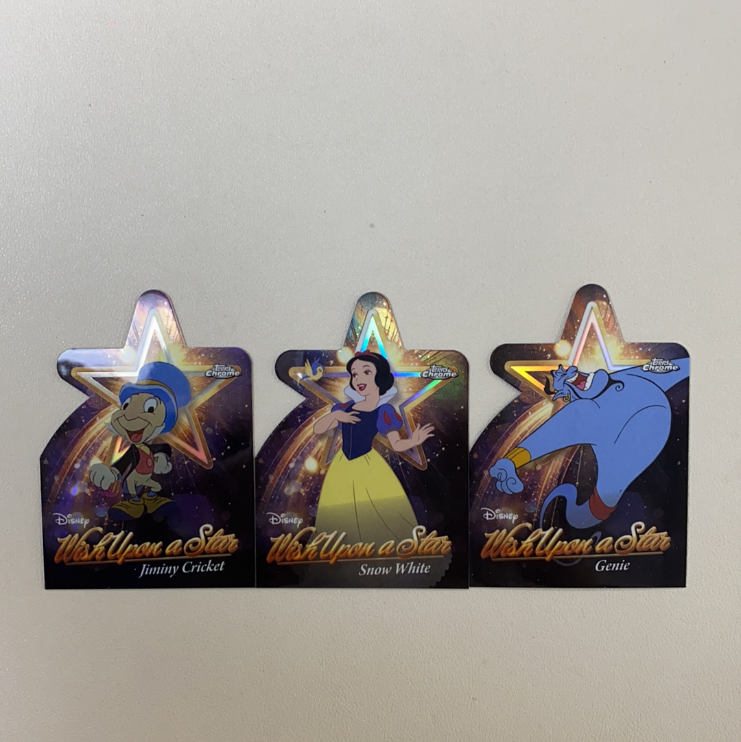 【弈卡代拍】2025 Topps Disney Wonder mega 元年迪士尼公主盒 向星星许愿 异形特卡 白雪公主等 3张打包 品相如图 凑套必备 不要熬夜