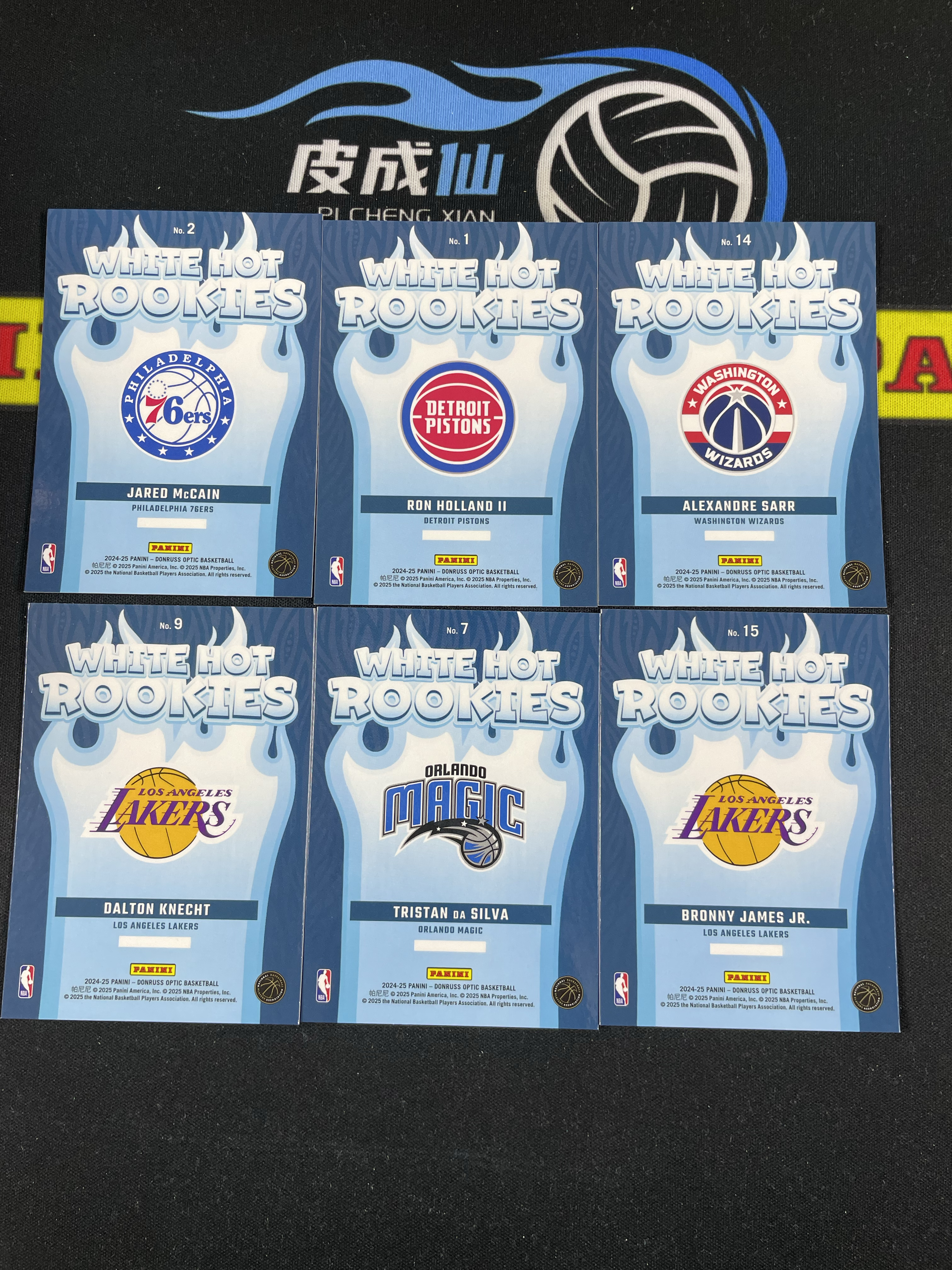 【皮成仙拍卖 统一手续费6%】 PANINI 24-25 杜蕾斯 OPTIC 贾里德麦凯恩 亚历山大萨尔 多尔顿克内克特 布朗尼詹姆斯 特里斯坦达席尔瓦 新秀 RC 特卡【只发顺丰】白白124