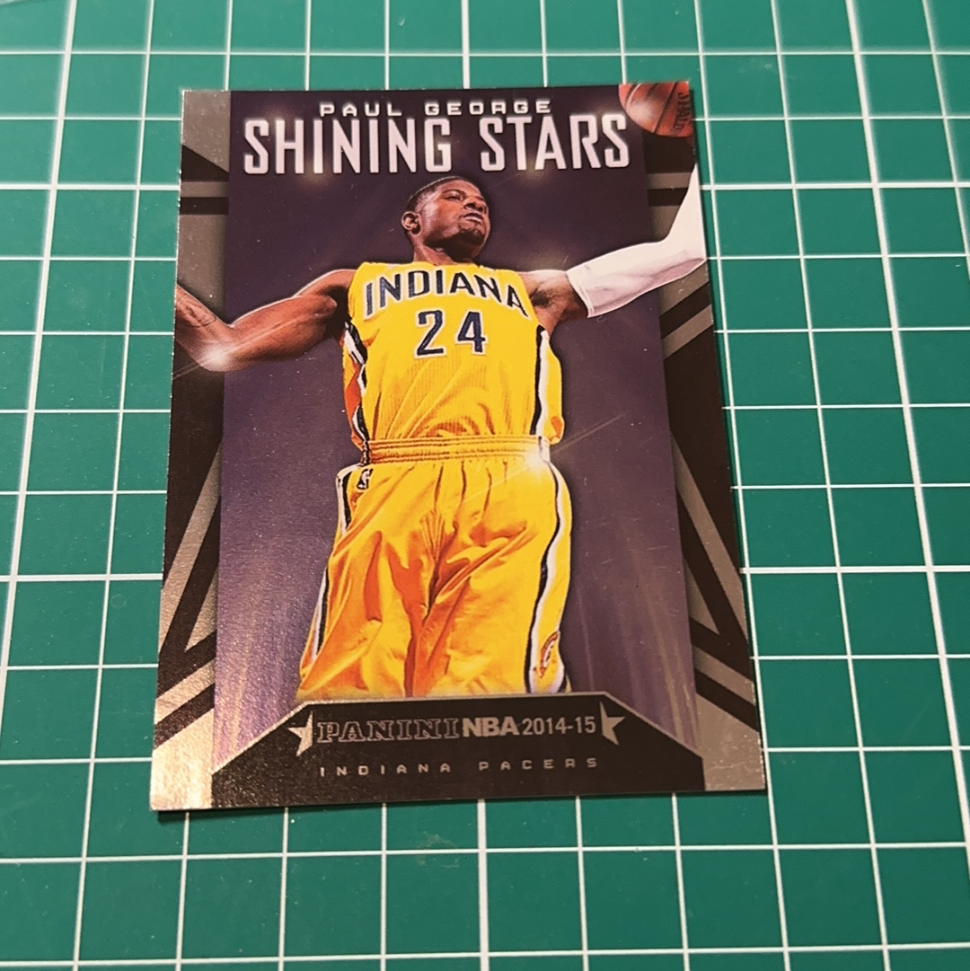 2014-15 Panini Americana Paul George S.p.a. 保罗乔治 泡椒 聚光灯特卡 闪卡 特卡 精美选图 多年老卡 绝版卡 稀有大比例