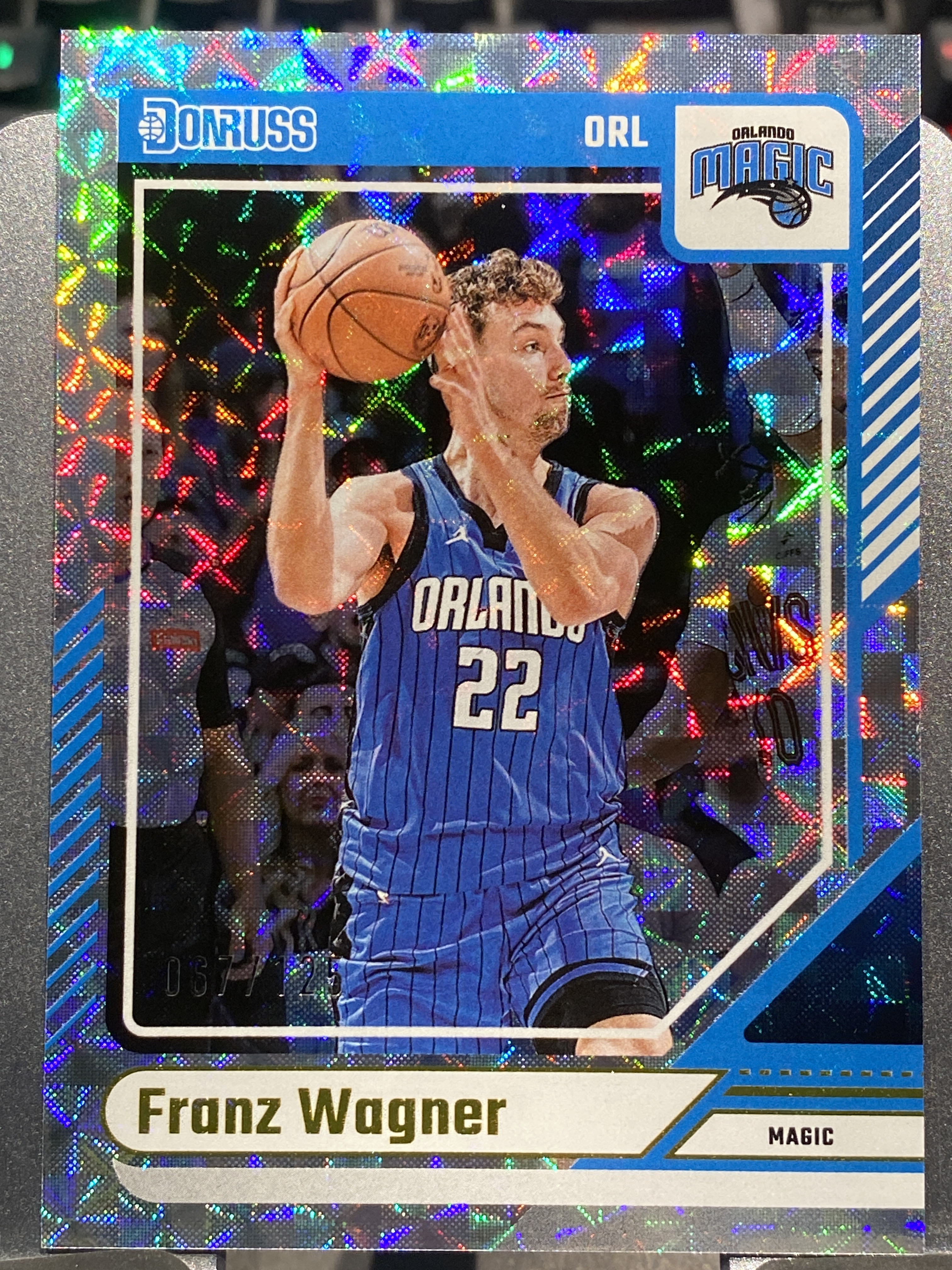 2024-25 【靓星代拍】 Donruss Franz Wagner 杜蕾斯 67/125编 风车折 魔术 佛朗茨 瓦格纳 卡品如图 专收凑套必备 #Lx