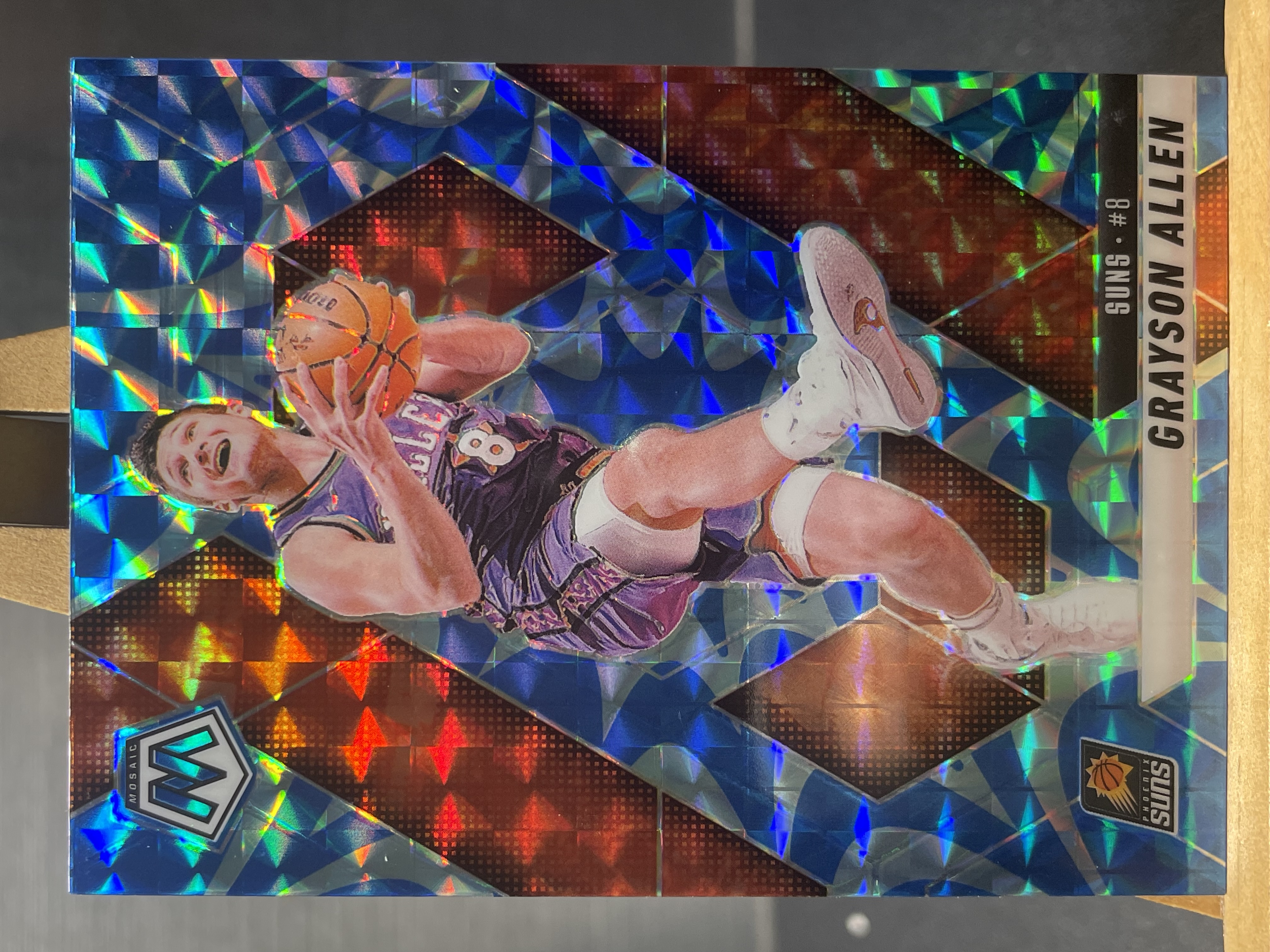 (K6) 2024-25 PANINI 马赛克 蓝爆炸折 格雷森 艾伦 太阳  近期大热球星 收藏必备 卡品如图 ! ! !