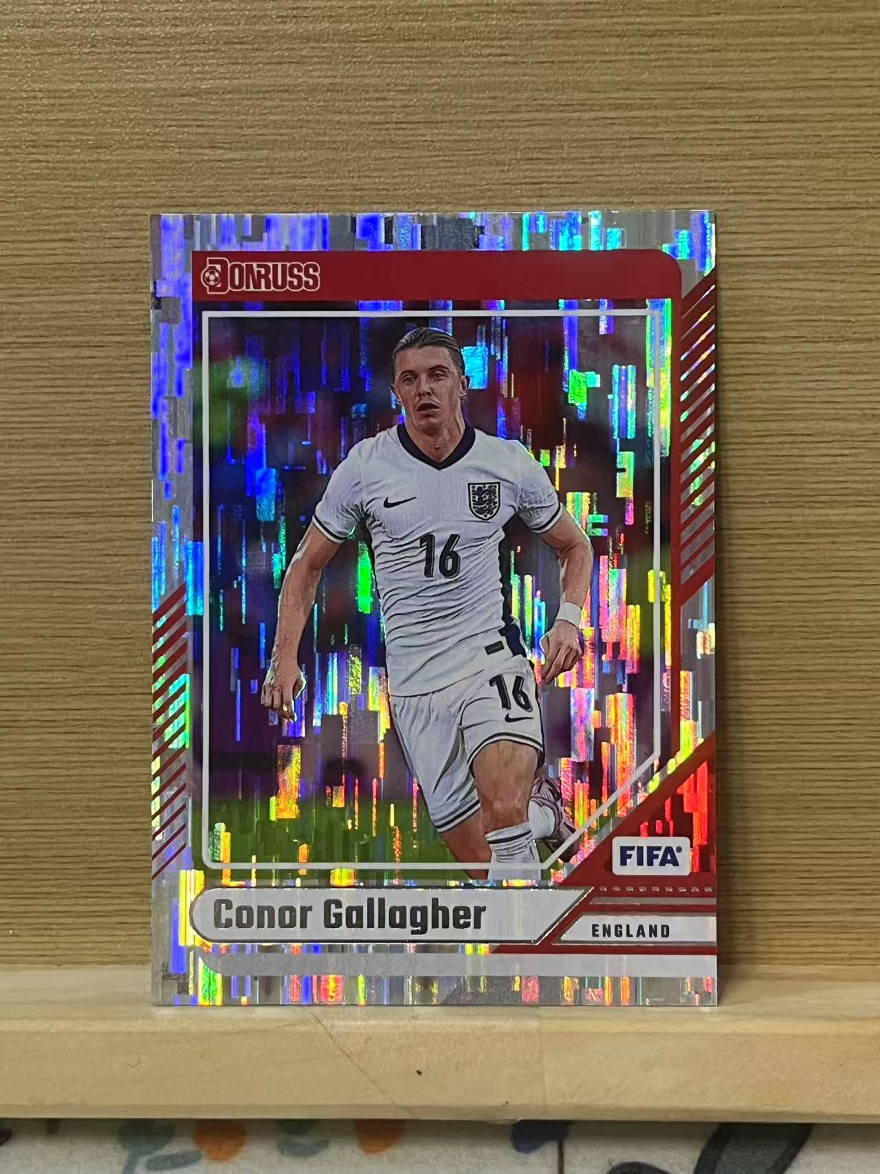 2024-25 Panini Donruss Conor Gallagher 康纳 加拉赫 瀑布折 英格兰 银折 杜蕾斯 卡品如图 实卡精美 A60