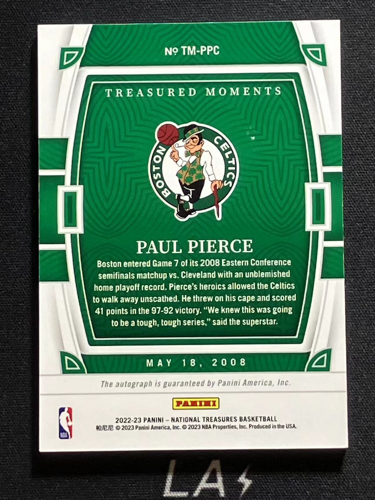 la-2022-23-panini-national-treasures-paul-pierce