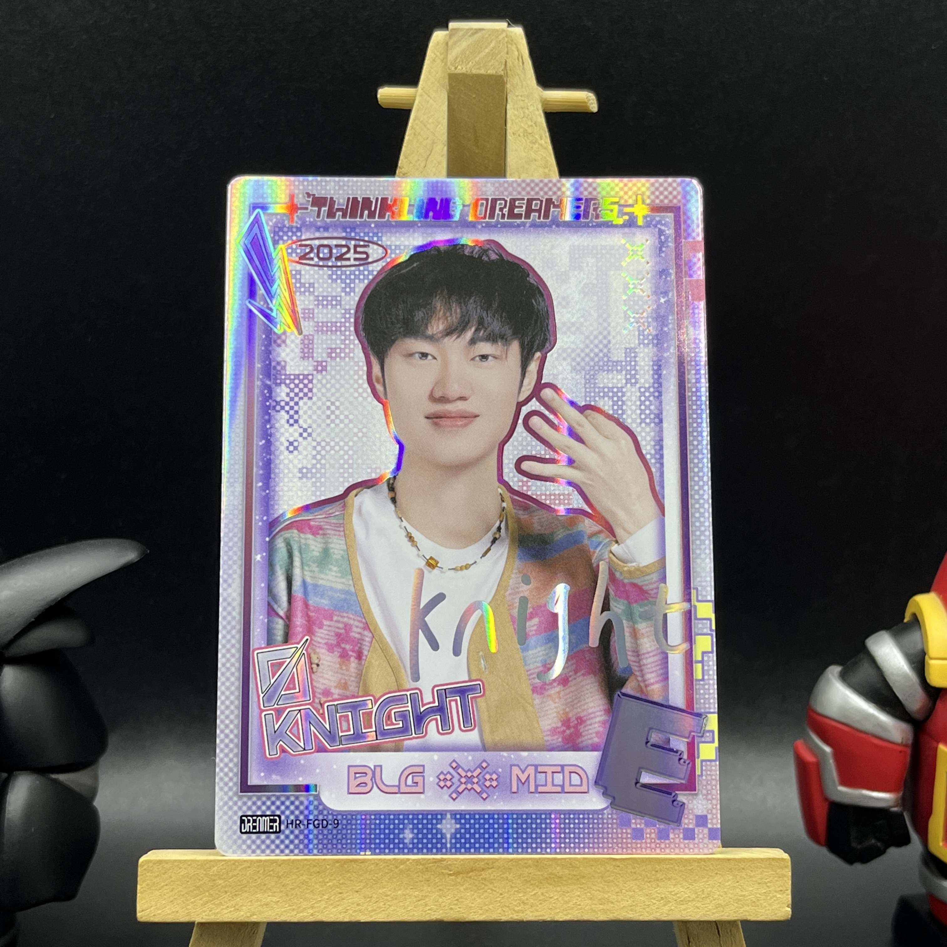 【KabuDa不累计】2025 Buffun 不凡玩品 英雄联盟 星火逐梦 LPL 选手卡 BLG Knight 人生四格特卡 鹬华