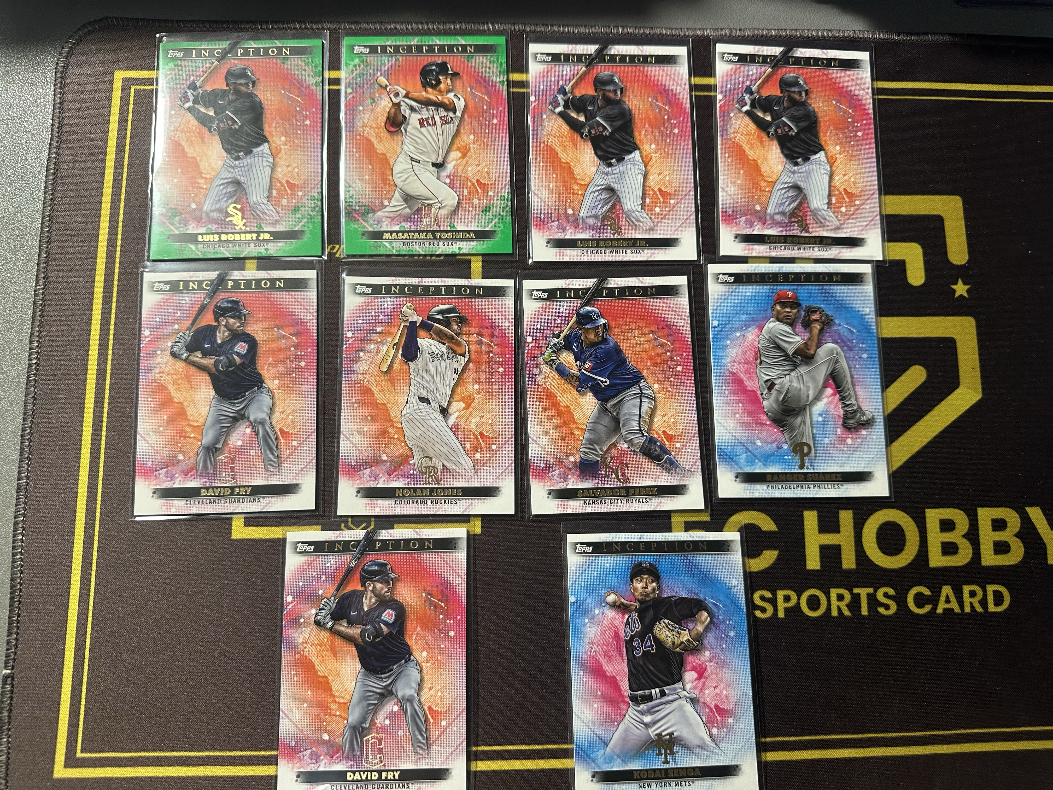 【主演出卡】Topps 盗梦空间 base lot 现役 10张 Fry,Senga,Perez,Suarez,Luis Robert,Yoshida 等好人 凑套 必备!卡品不保,打lot 第三组