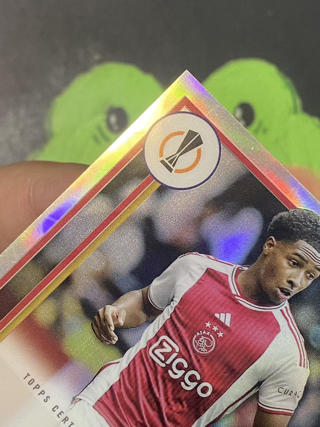 2024 Topps Merlin Silvano Vos 欧冠 梅林 阿贾克斯 西尔瓦诺 沃斯 新秀 RC 银折 签字 微瑕如图【ZYP代拍】DAD66