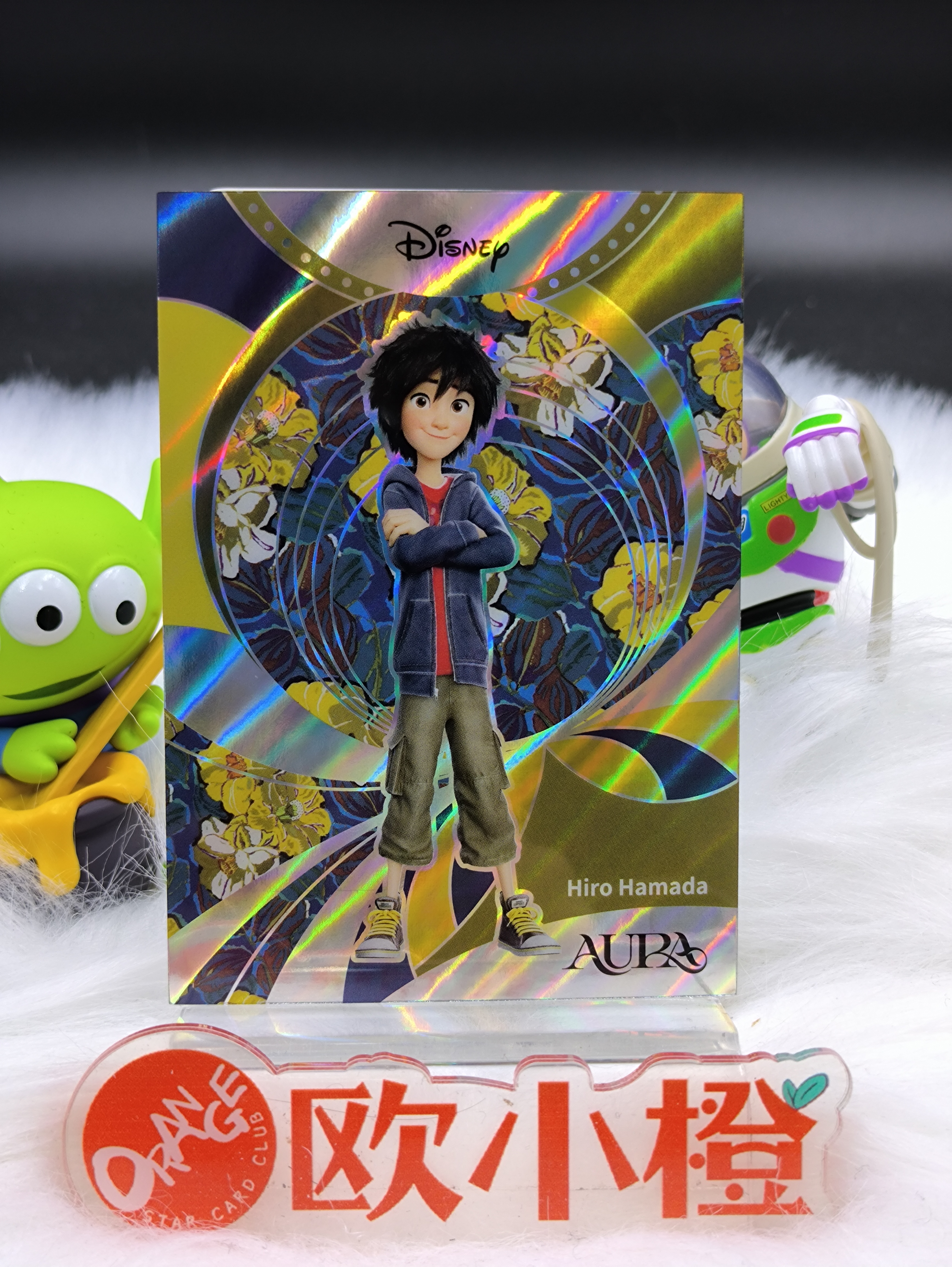 2025【欧小橙急速拍】Kakawow Disney Aura Hiro Hamada 卡卡沃 孔雀迪士尼 滨田宏 345编 花卉卡 特卡 ...