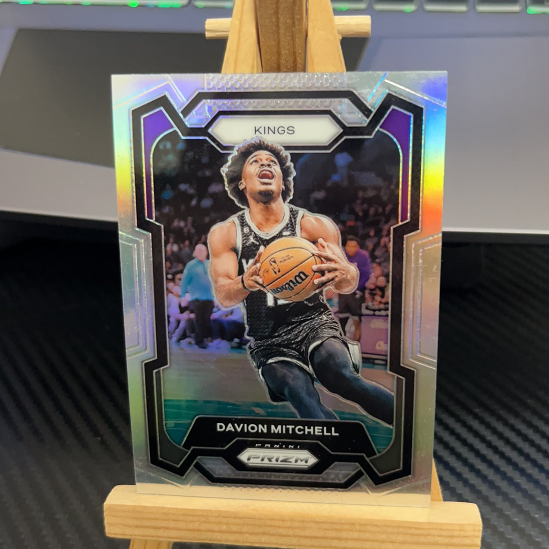 2023-24 Panini Prizm Davion Mitchell 戴维恩 米切尔 国王 银折 折射 prizm系列 pz 卡品如图 凑图必备 值得收藏!免费代卖!