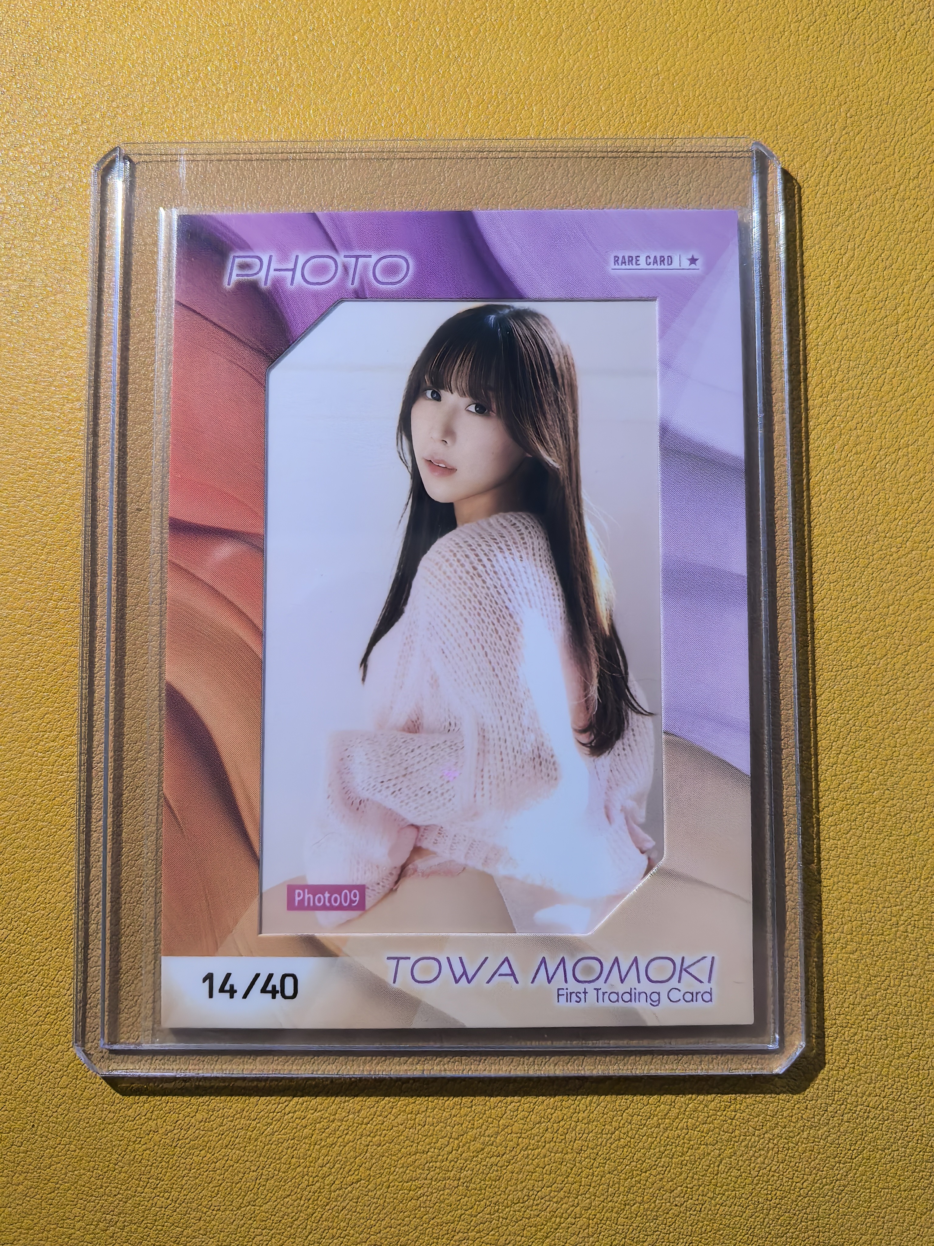 日本偶像艺人【日本代购】桃木兔羽 40编相框卡 实卡超好看绝版稀有美女车模妹卡