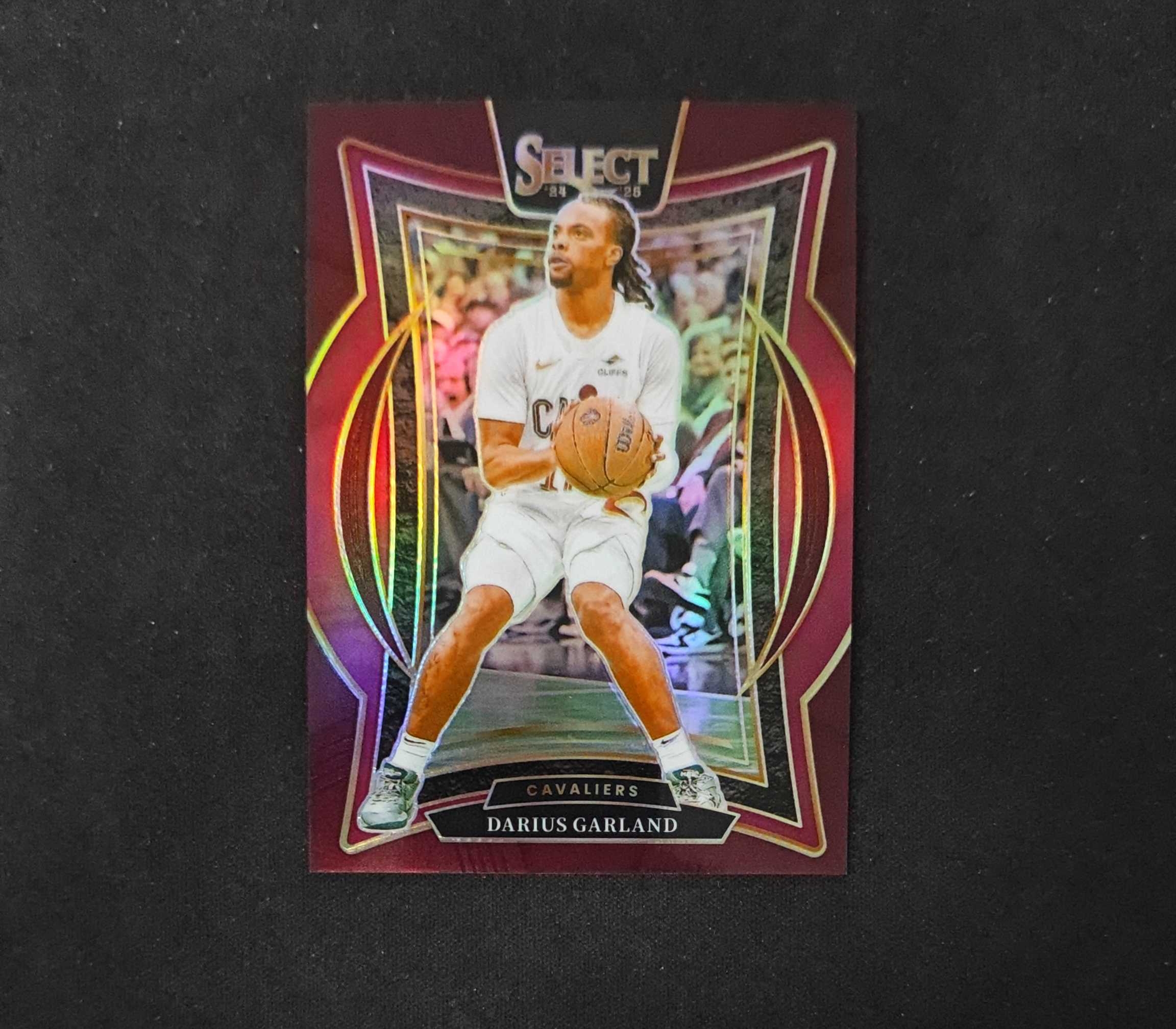 2024-25 Panini Select Darius Garland 【SC拍卖】SE 骑士 加兰 175编 铜折 瑕疵如图 收藏必备(ing哥)