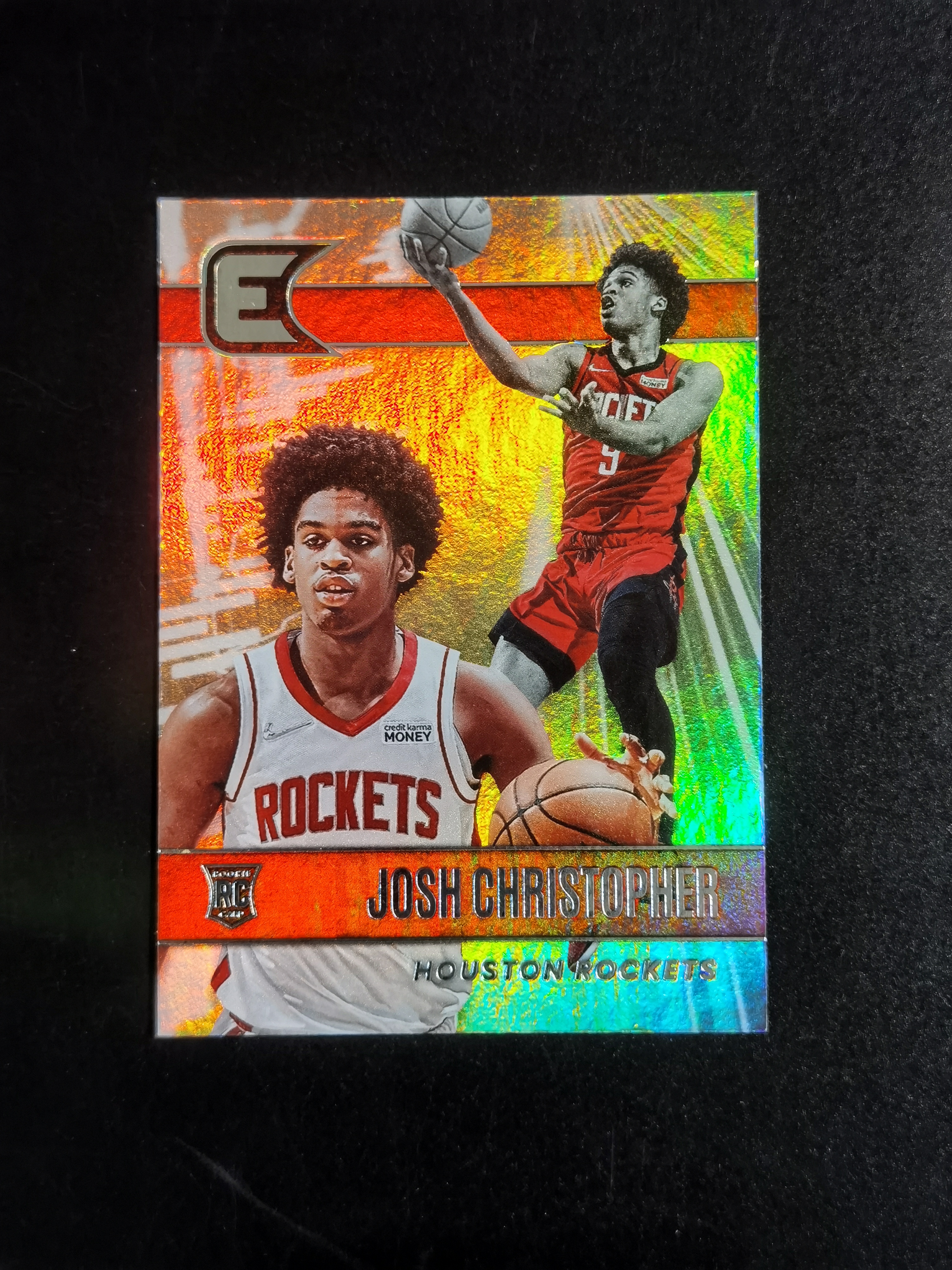 2021-22 Panini Prizm Josh Christopher RC 编年史 RC新秀 约什 克里斯托弗 电路板 银折 卡品如图 专收必备