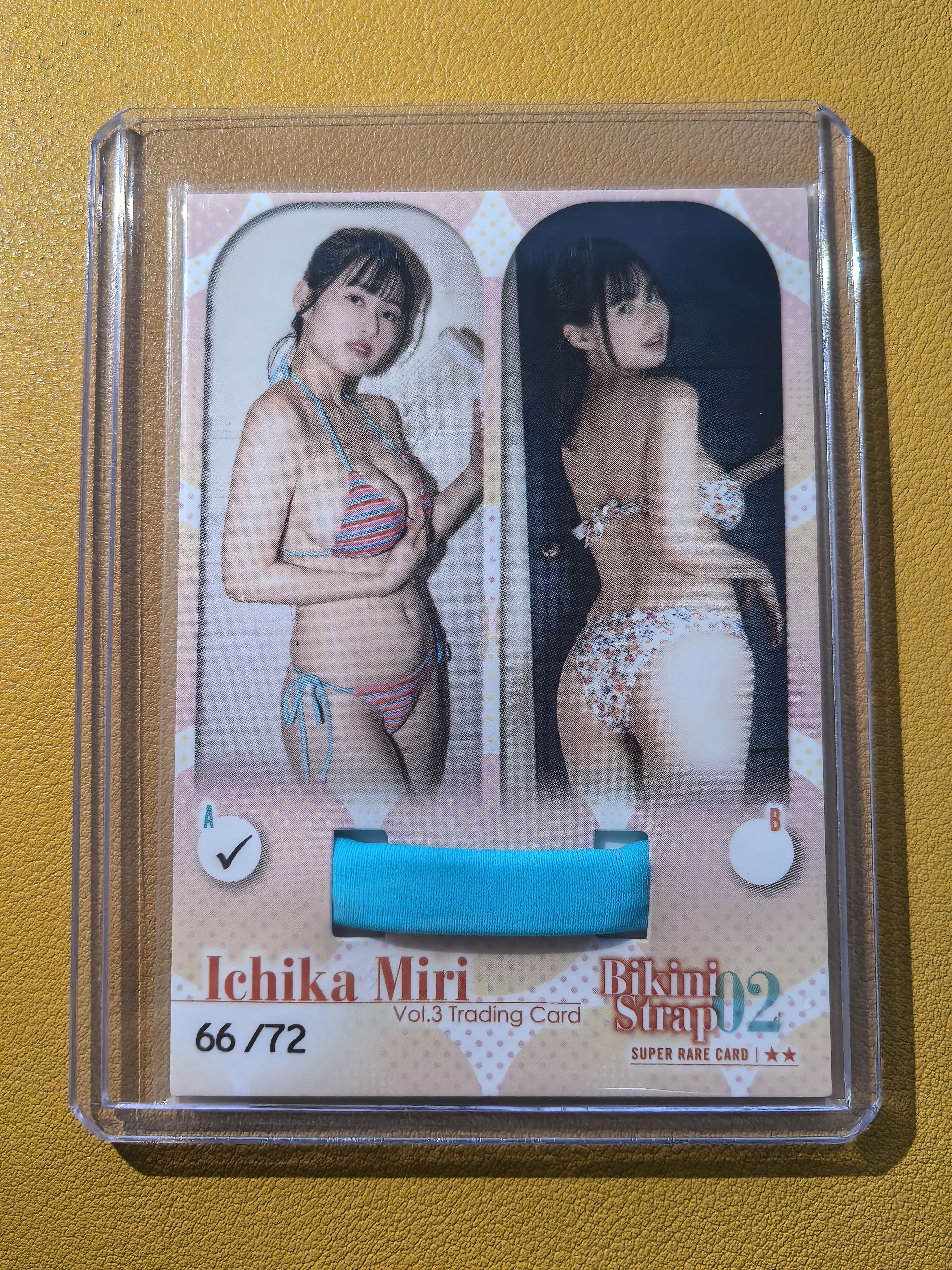 HIT'S偶像艺人【日本代购】未梨一花 72编物料卡 实卡超好看绝版稀有美女车模妹卡