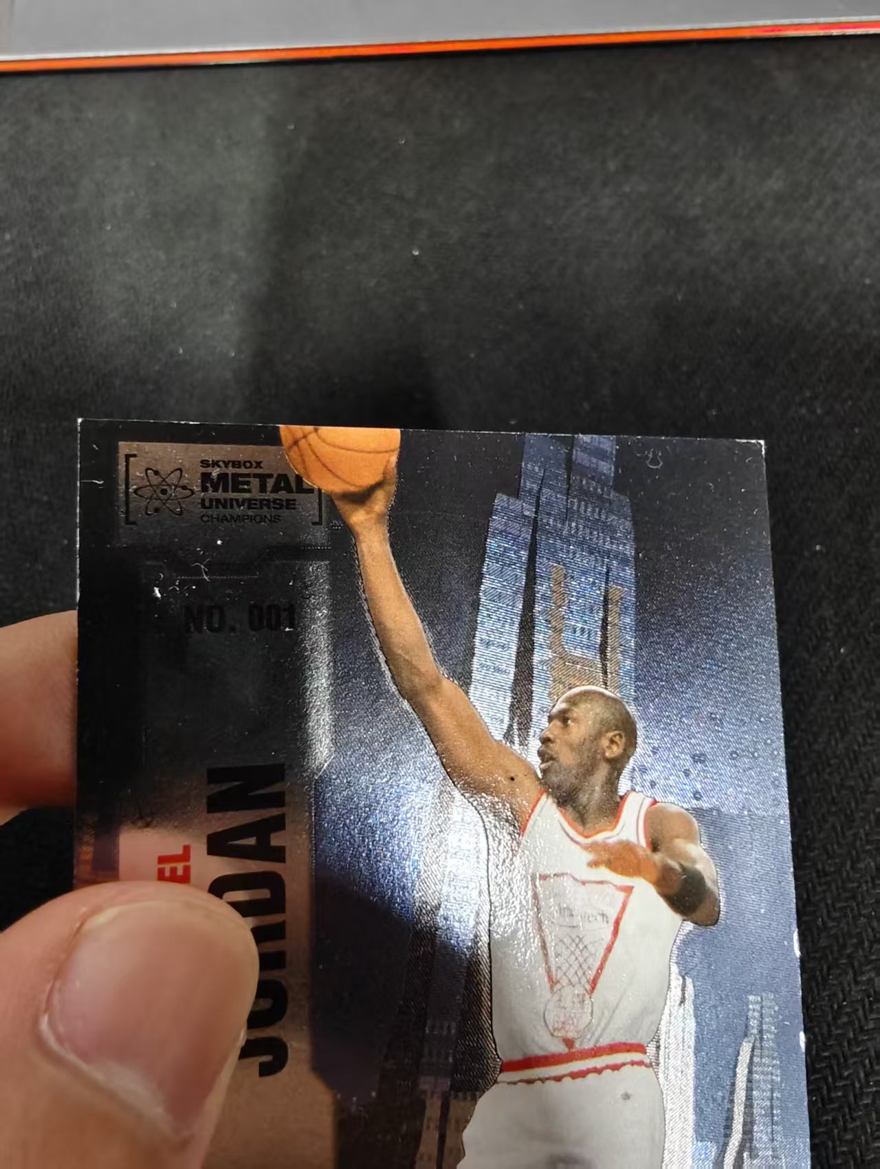 2022 Skybox Metal Michael Jordan 篮球之神 迈克尔 乔丹 经典特卡 瑕疵如图