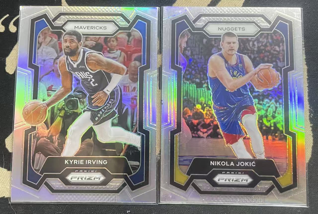 2023-24 Panini Prizm Nikola Jokic 尼古拉·约基奇 掘金 凯里·欧文 独行侠 银折 折射 pz 不保卡品 打包 值得投资(猴子卡社)
