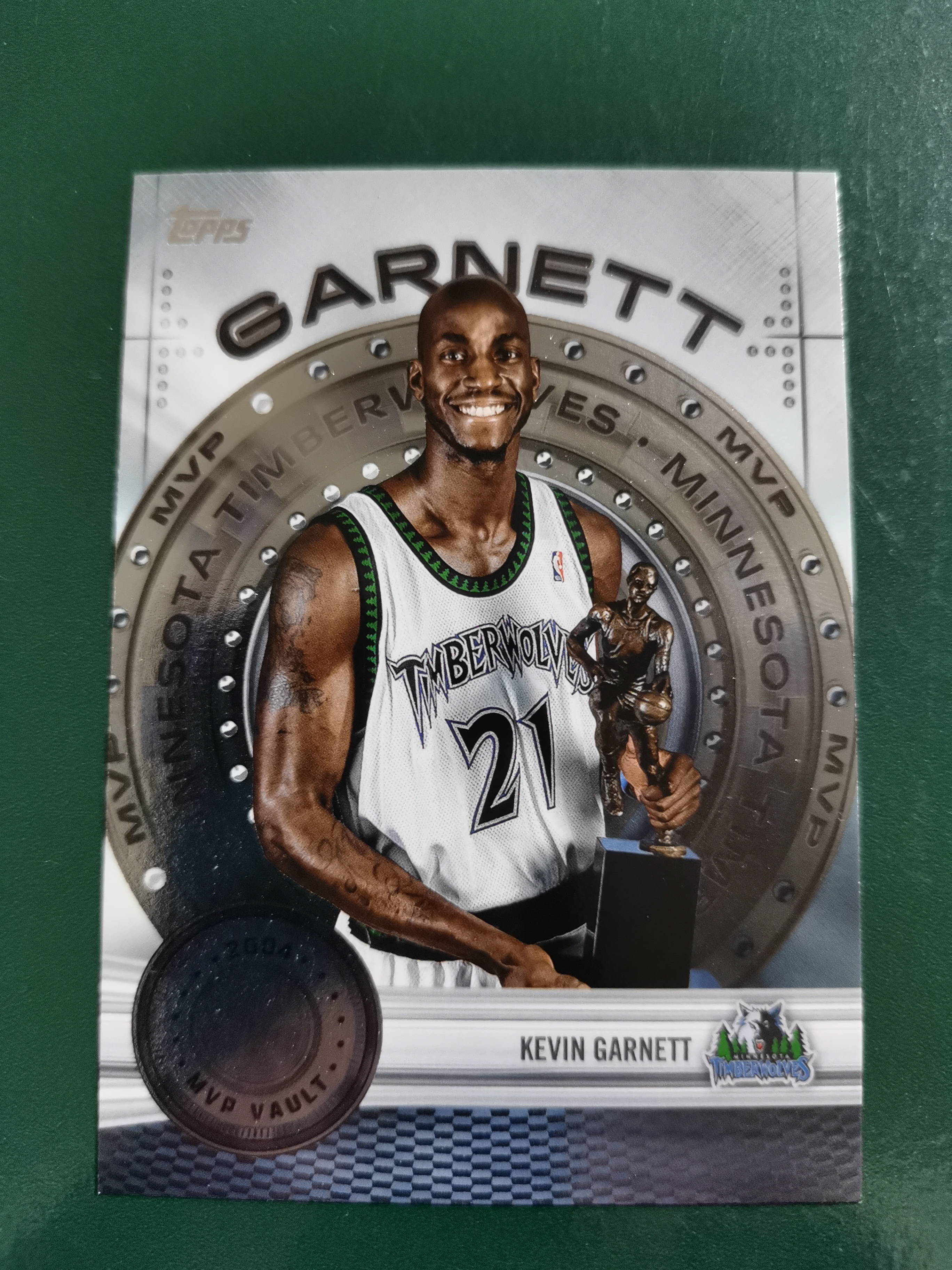 2025 Topps Topps Kevin Garnett 狼王 凯文加内特 森林狼 MVP特卡 收藏凑套 卡品如图 免费代拍(XS001)