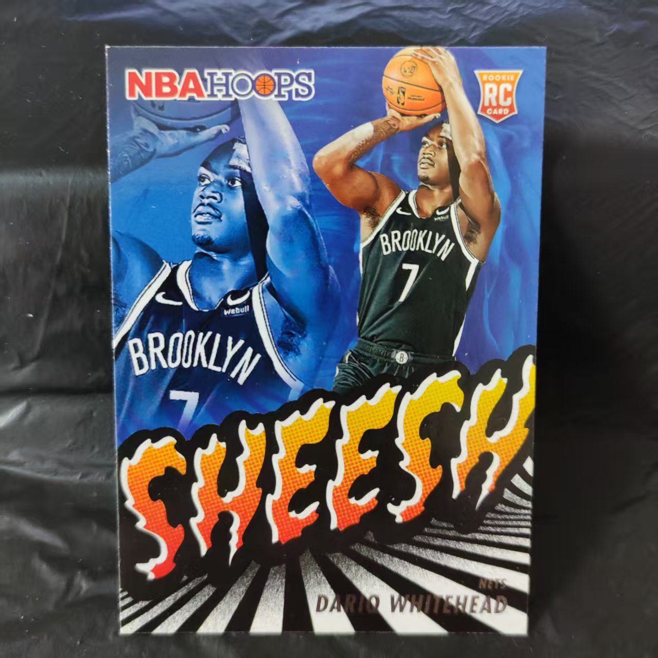 2023-24 Panini Hoops Dariq Whitehead RC 达里克 怀特黑德 新秀RC sheesh特卡 篮网队 no.18 收藏必备 可累计 回收球星卡