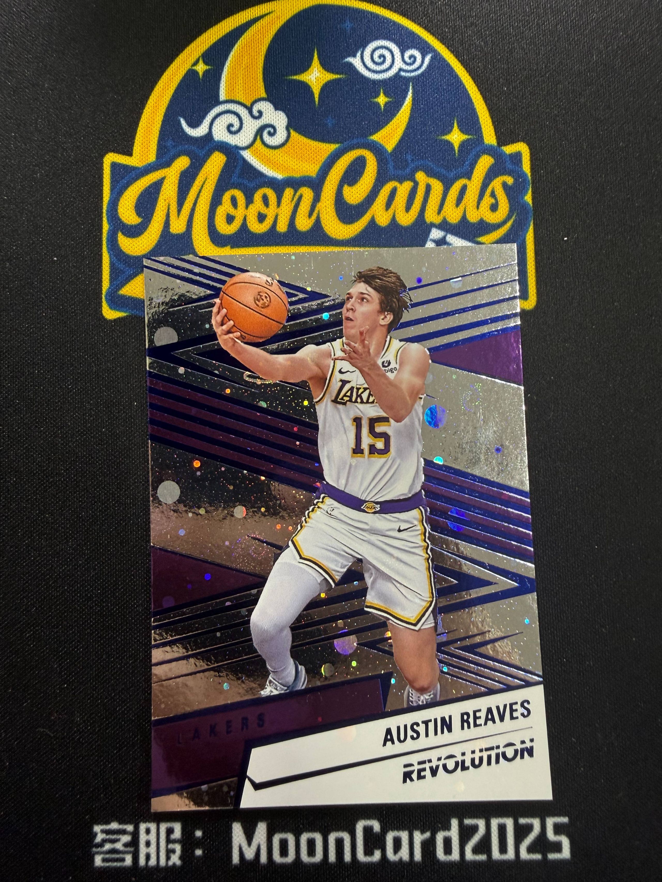 【梦卡拍卖】 2024-25 Panini Revolution Austin Reaves 奥斯汀 里弗斯 湖人 285编 折射 革命 细节如图 #Ci# 追梦TOD