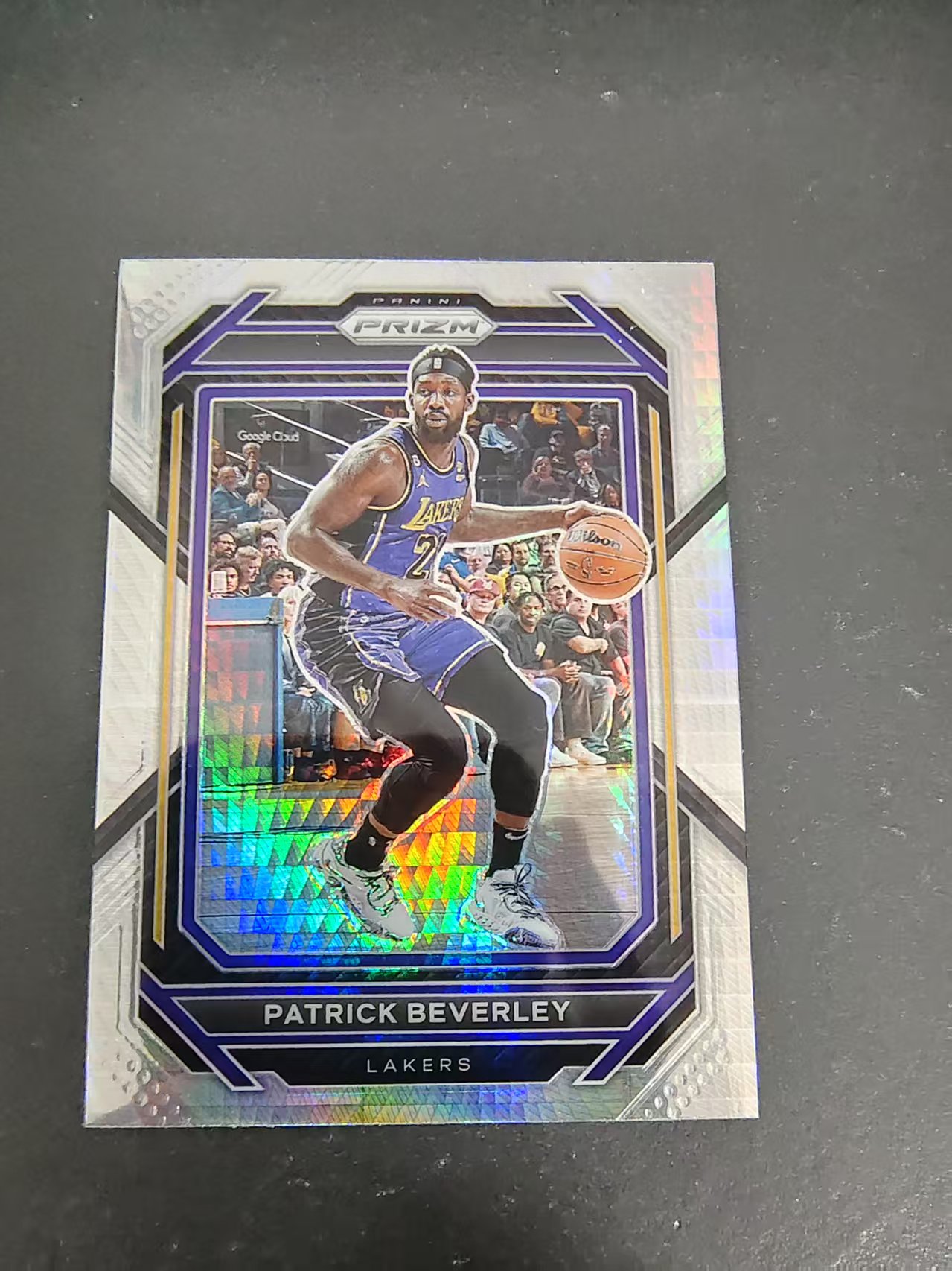 【可合并,不累计】2022-23 Panini Prizm Patrick Beverley 湖人 帕特里克 贝弗利 PZ Hyper折 划痕 边角瑕疵 #139