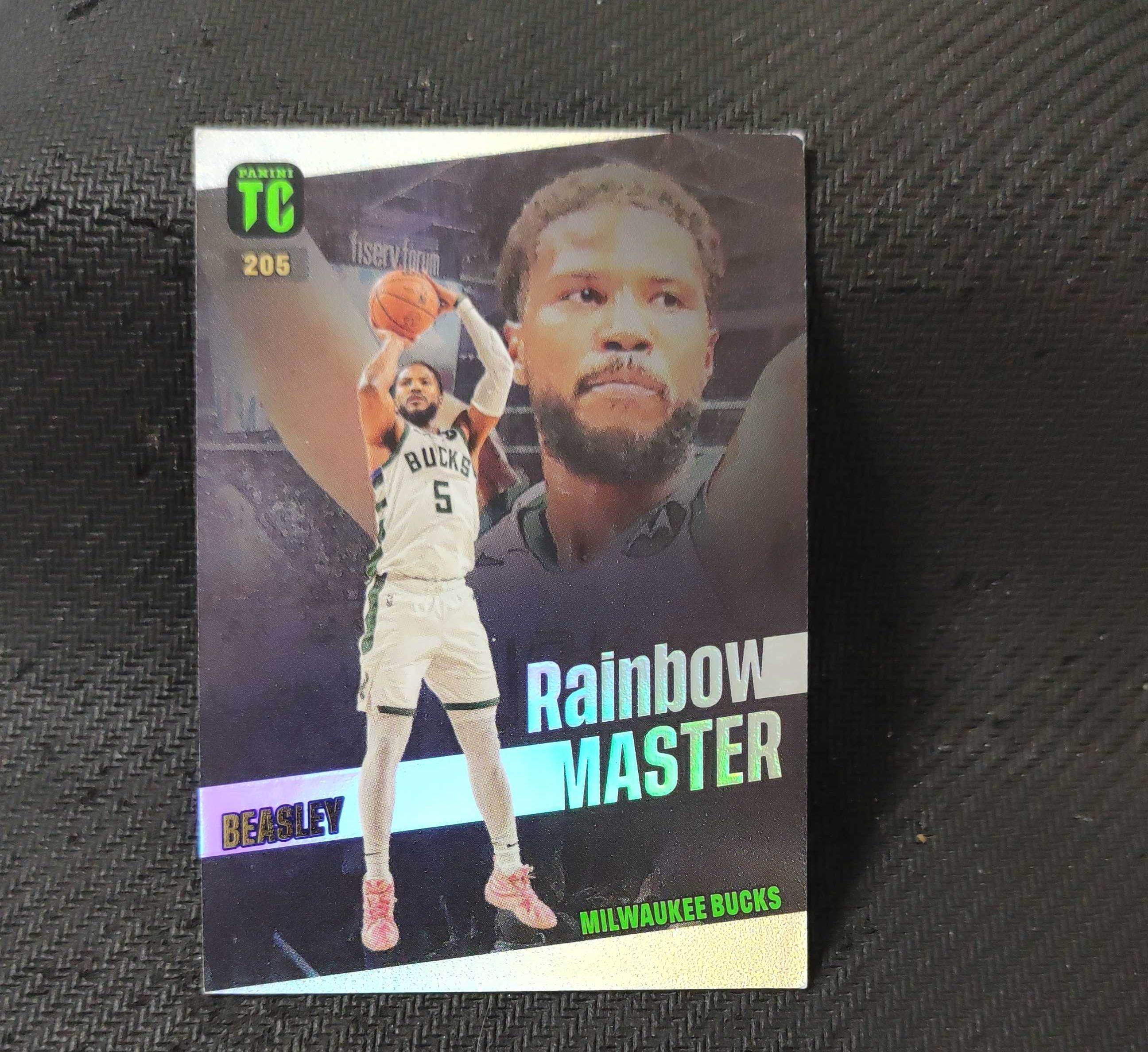 2024 Panini top class Malik Beasley 马里克 比斯利 rainbow master特卡 雄鹿队 收藏必备 可累计 回收球星卡
