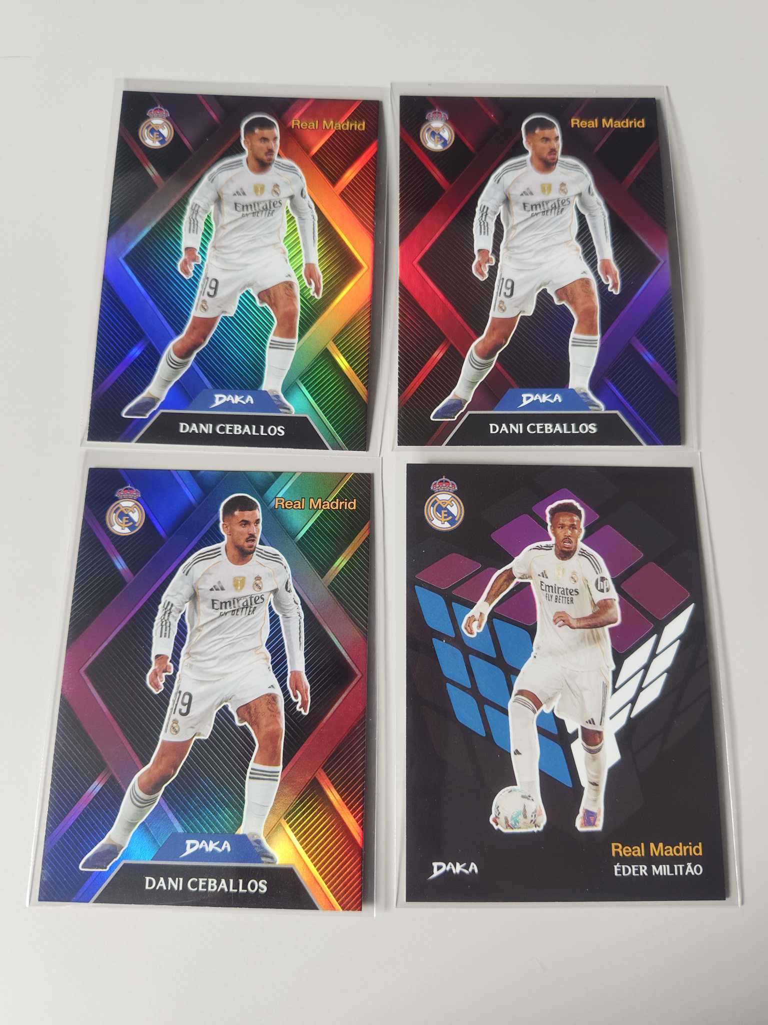 【佩妮拍卖】2025 daka 达咖 皇家马德里足球俱乐部 Dani Ceballos 塞巴略斯 埃德尔 米利唐 99编 lot116 拍前请阅读描述 许哥0120