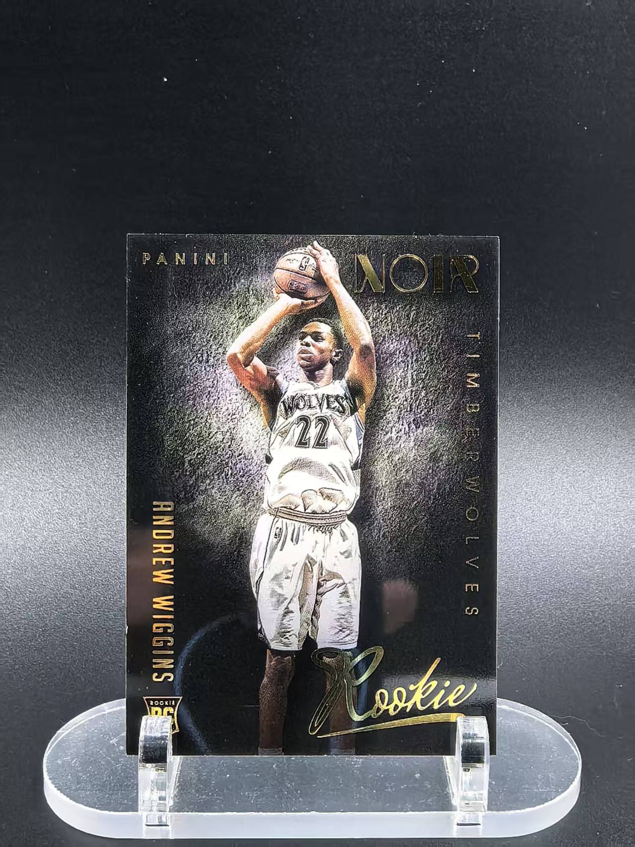 2014-15 Panini Noir Andrew Wiggins RC #193 安德鲁维金斯 嘴哥 维金斯 状元秀 新秀年 元年镜面 65/99编