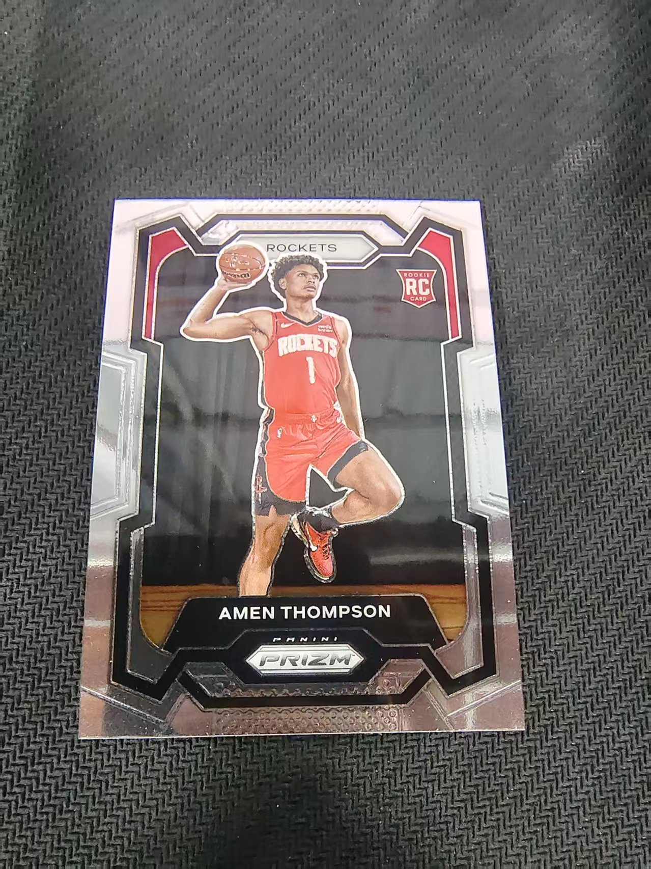 【可合并,不累计】2023-24 Prizm Amen Thompson RC 火箭 阿门 汤普森 新秀 PZ 划痕 边角微瑕 #150