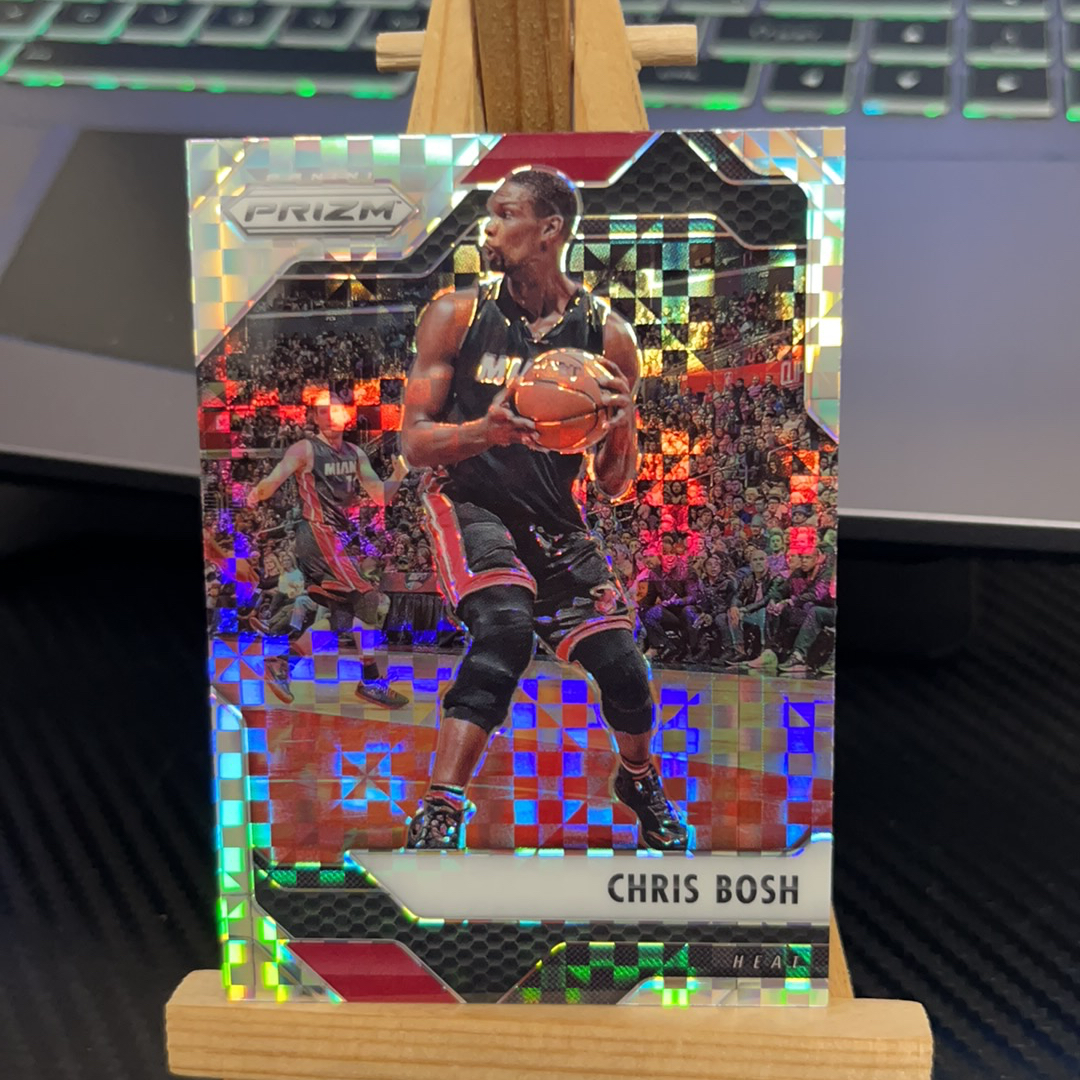 2016-17 Panini Prizm Chris Bosh 龙王 波什 热火 银折 折射 prizm系列 pz 卡品如图 凑图必备 值得收藏!免费代卖!