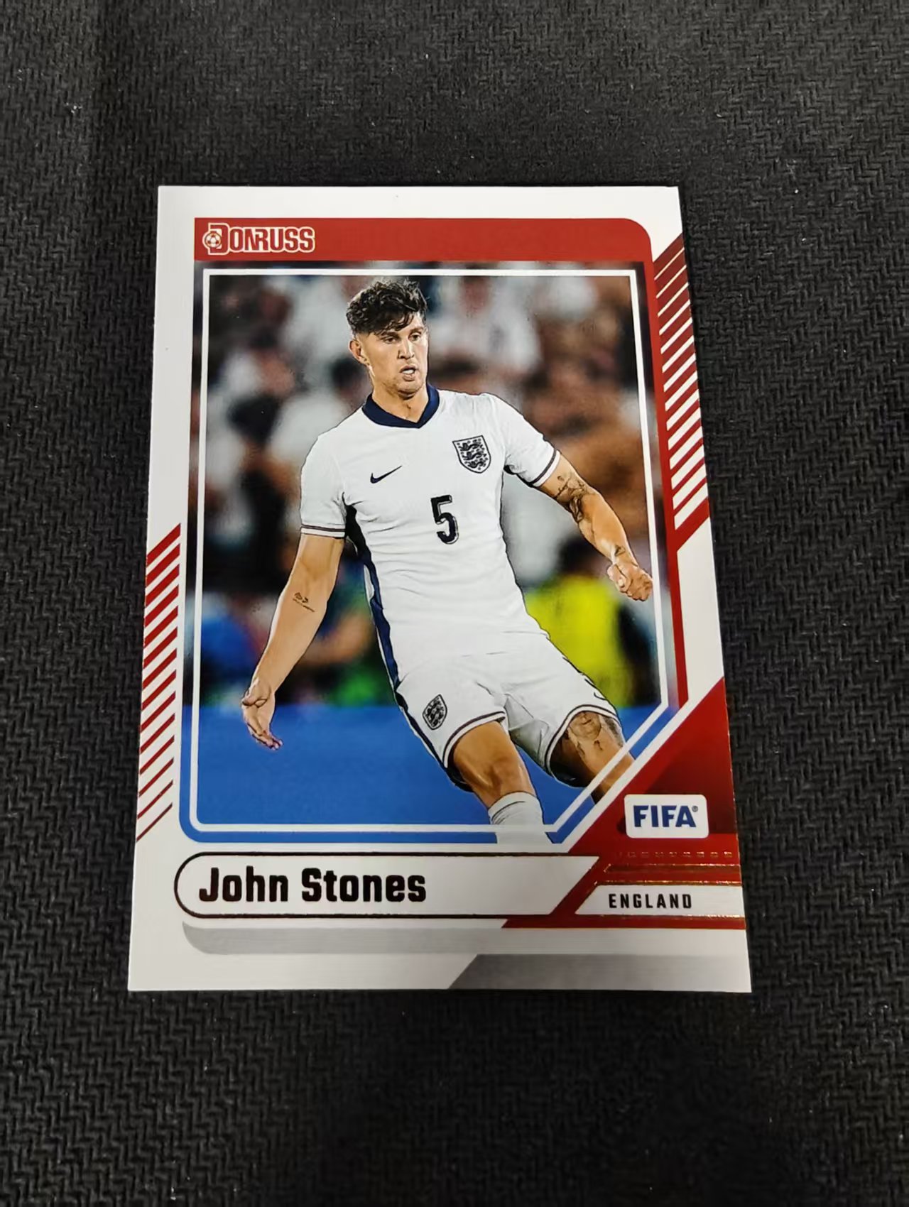 【可合并，不累计】2024-25 Panini Donruss John Stones 斯通斯 曼城 英格兰 FIFA 杜蕾斯 不保卡品 介意勿拍 #57