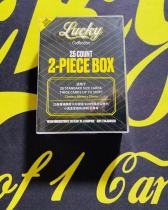 『Lucky1of1Card』Lucky 球星卡 亚克力透明塑料卡牌收纳盒：20张左右普卡 或 小真金金银块 Immaculate球鞋卡 收纳盒（1包2枚）