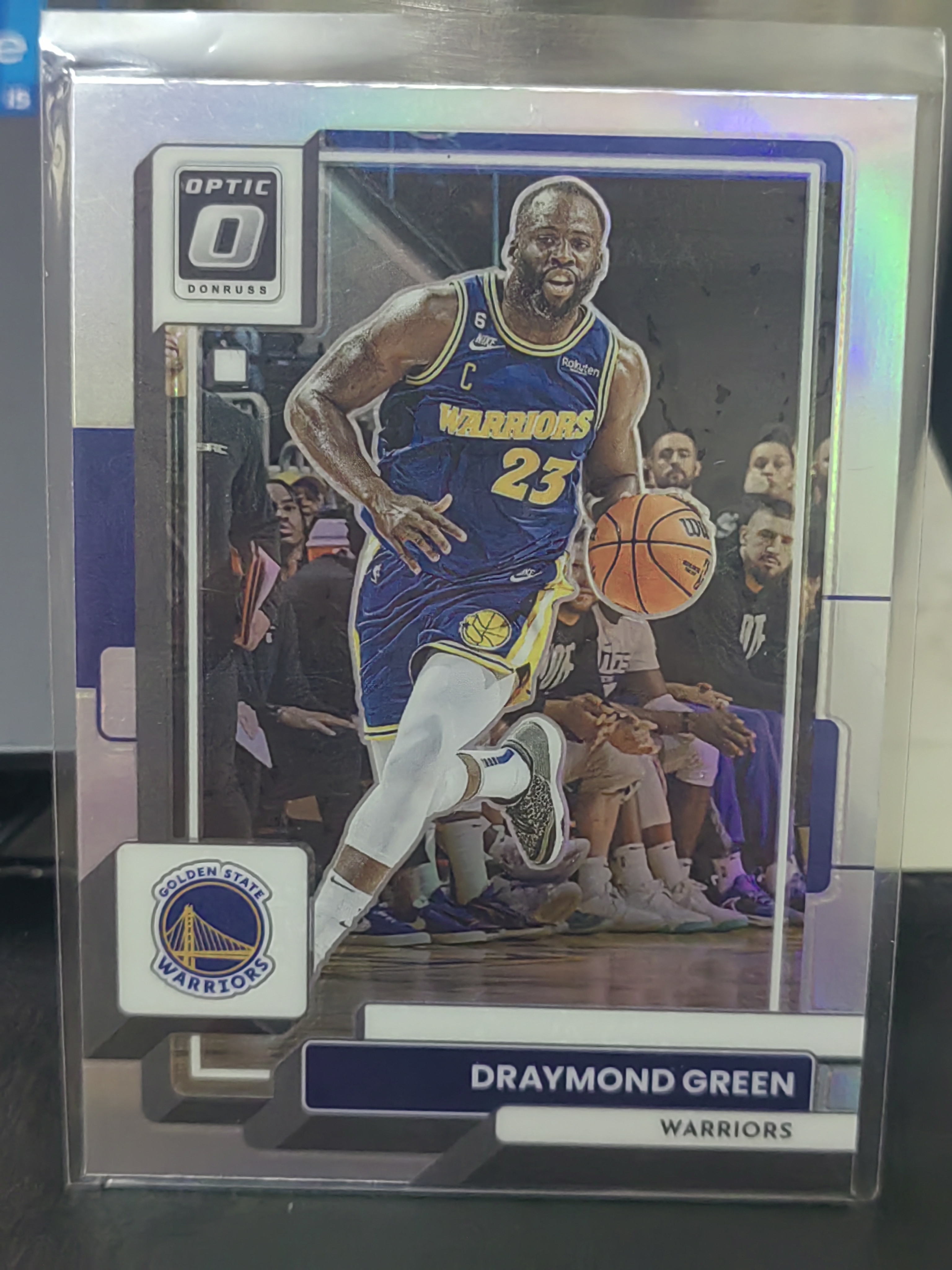 2022-23 Panini Donruss Optic Draymond Green OP 银折 德雷蒙德 格林 追梦格林 勇士 篮 白边白角 不保卡品 卡品如图