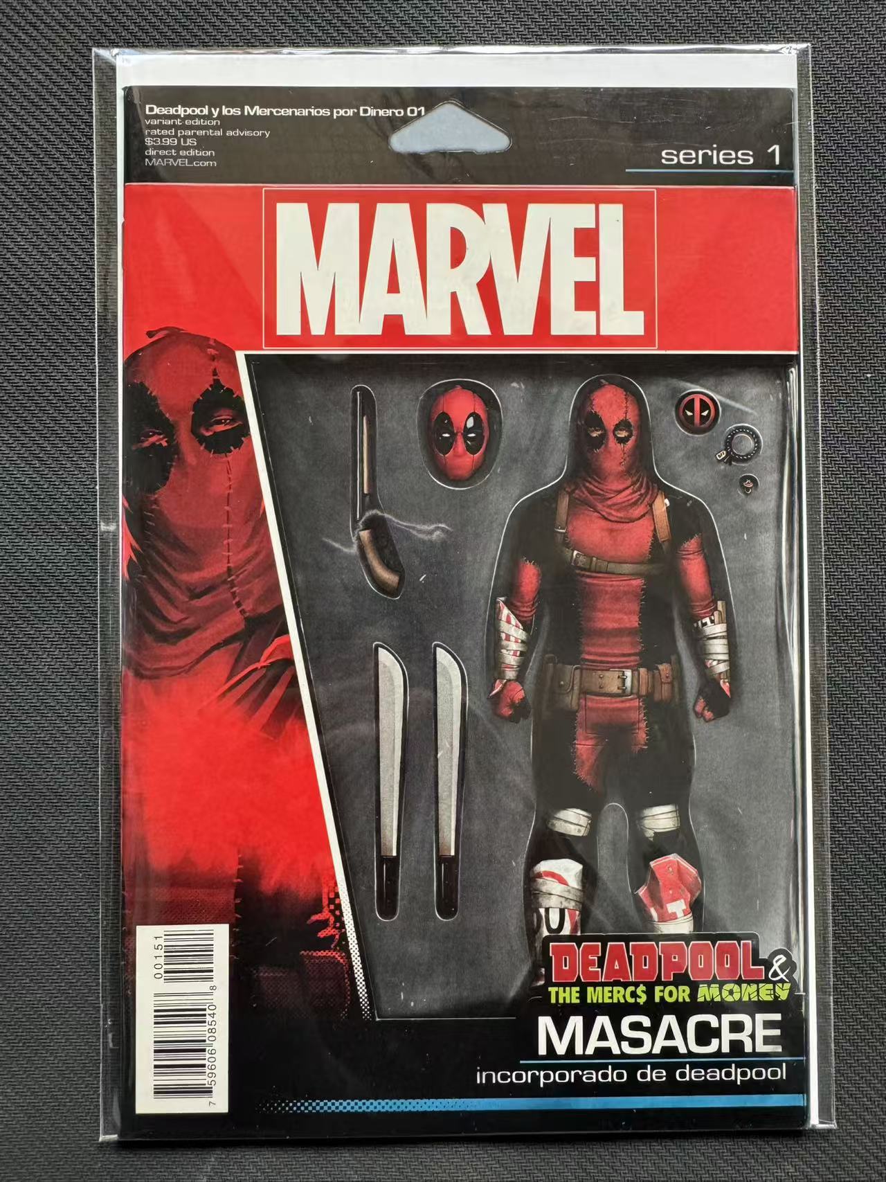 2012 Marvel 美漫 期刊杂志 死侍玩具刊 官方漫画 美漫期刊 杂志书刊 变体、贸易、小标 带膜带背板