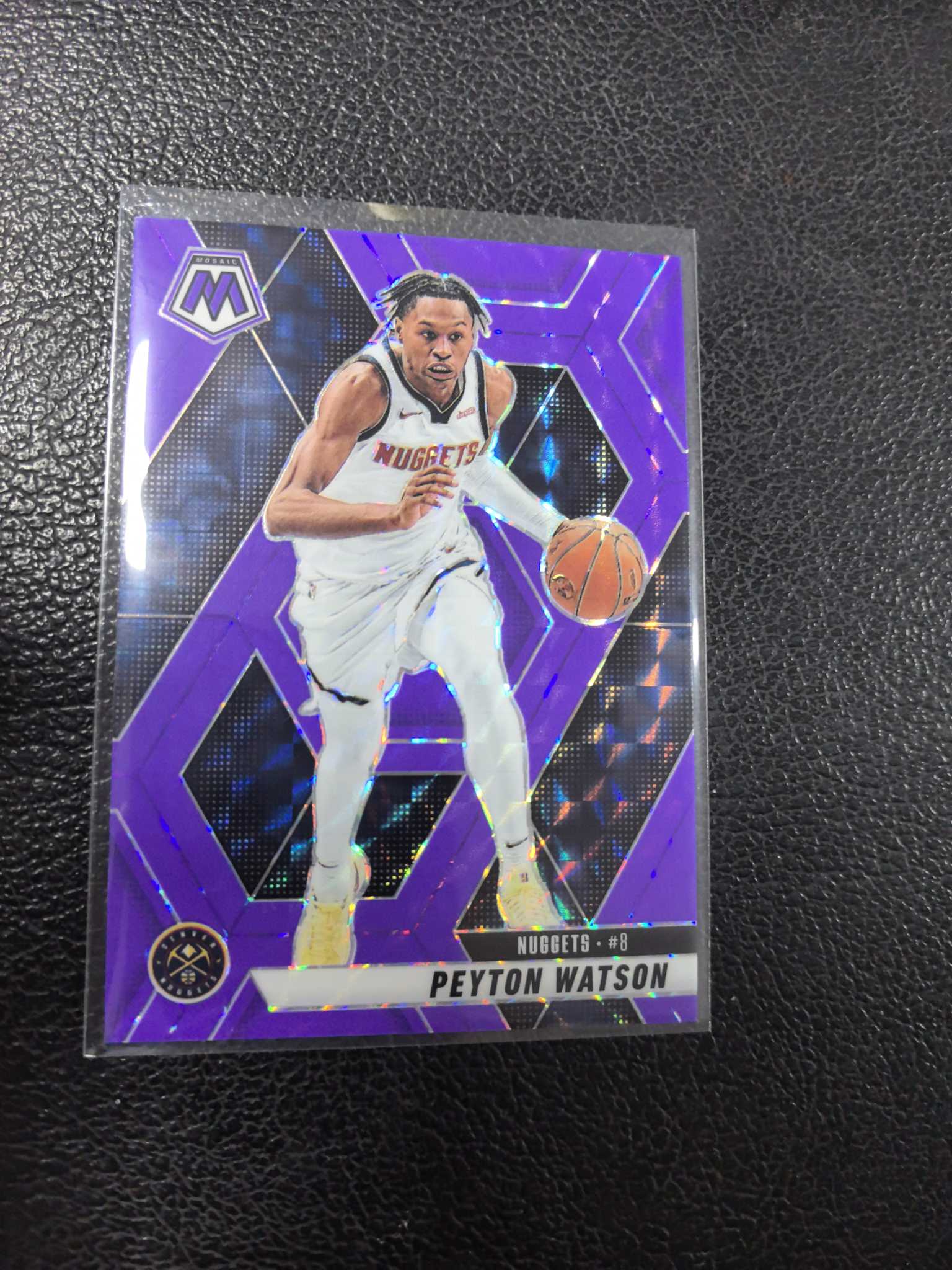 2024-25 掘金 沃特森 249编 马赛克 紫折 12-3