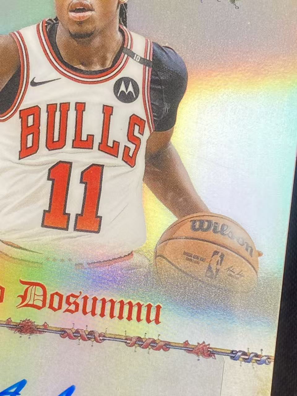 2026 Topps 白羊代卖 Signature Class 签字系列 Ayo Dosunmu 公牛 阿约 多孙姆 签字 细节如图 香菜01