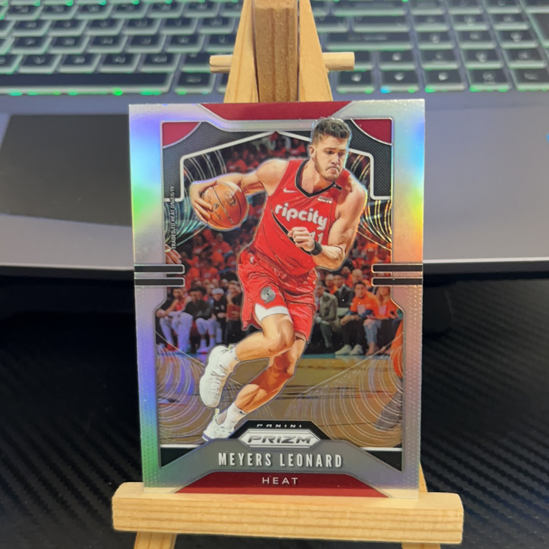 2019-20 Panini Prizm Meyers Leonard 梅耶斯 伦纳德 热火 银折 折射 prizm系列 pz 卡品如图 凑图必备 值得收藏!免费代卖!