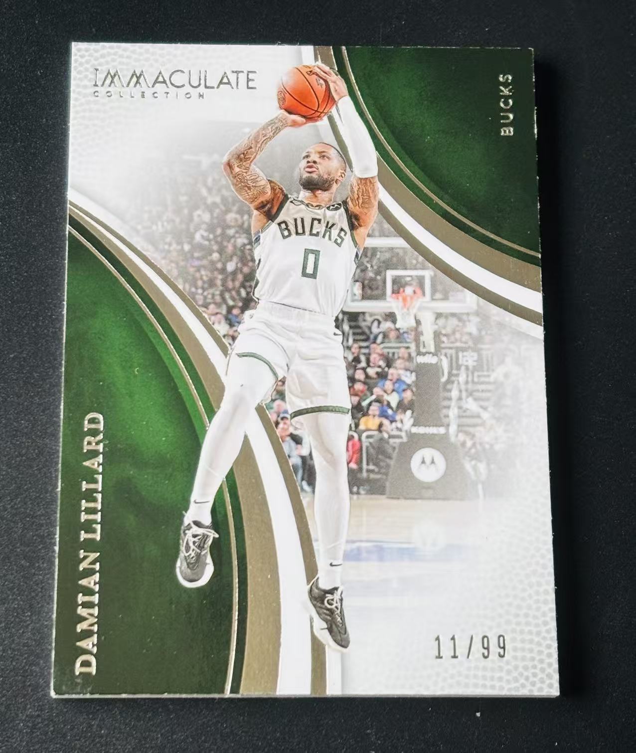 2024-25 Panini Immaculate Collection Damian Lillard IMM 爱咪咪 雄鹿 达米安 利拉德 99编 base 不累计