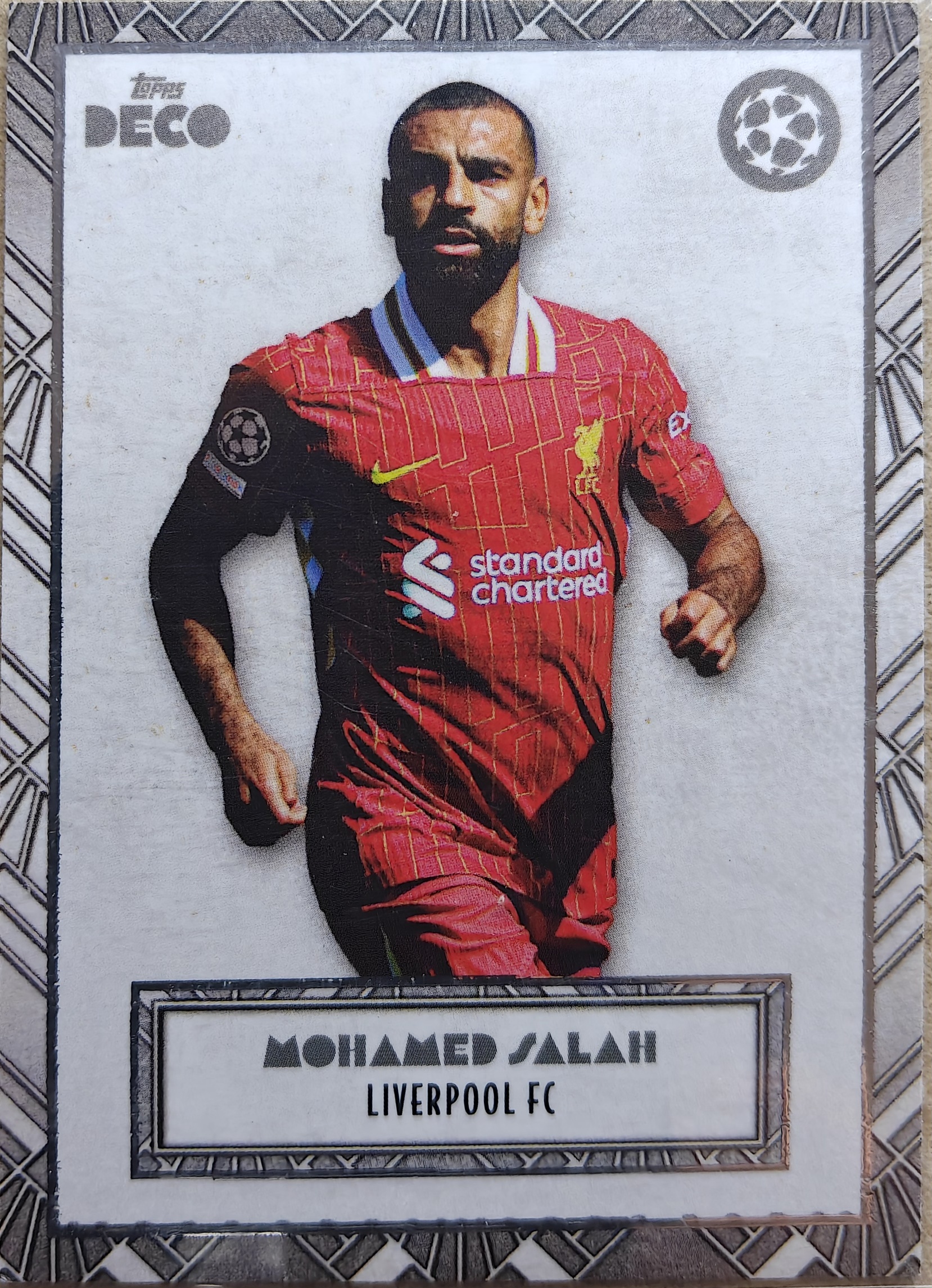 【k代拍】2023-24 Topps Deco Mohamed Salah 欧冠 德科 利物浦 埃及法老 萨拉赫