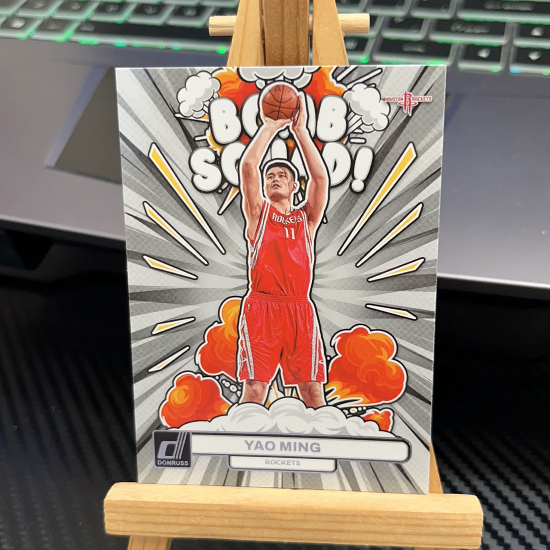 2023-24 Panini Donruss Yao Ming 姚明 火箭 杜蕾斯系列 特卡 卡品如图 凑图必备 值得收藏!免费代卖!