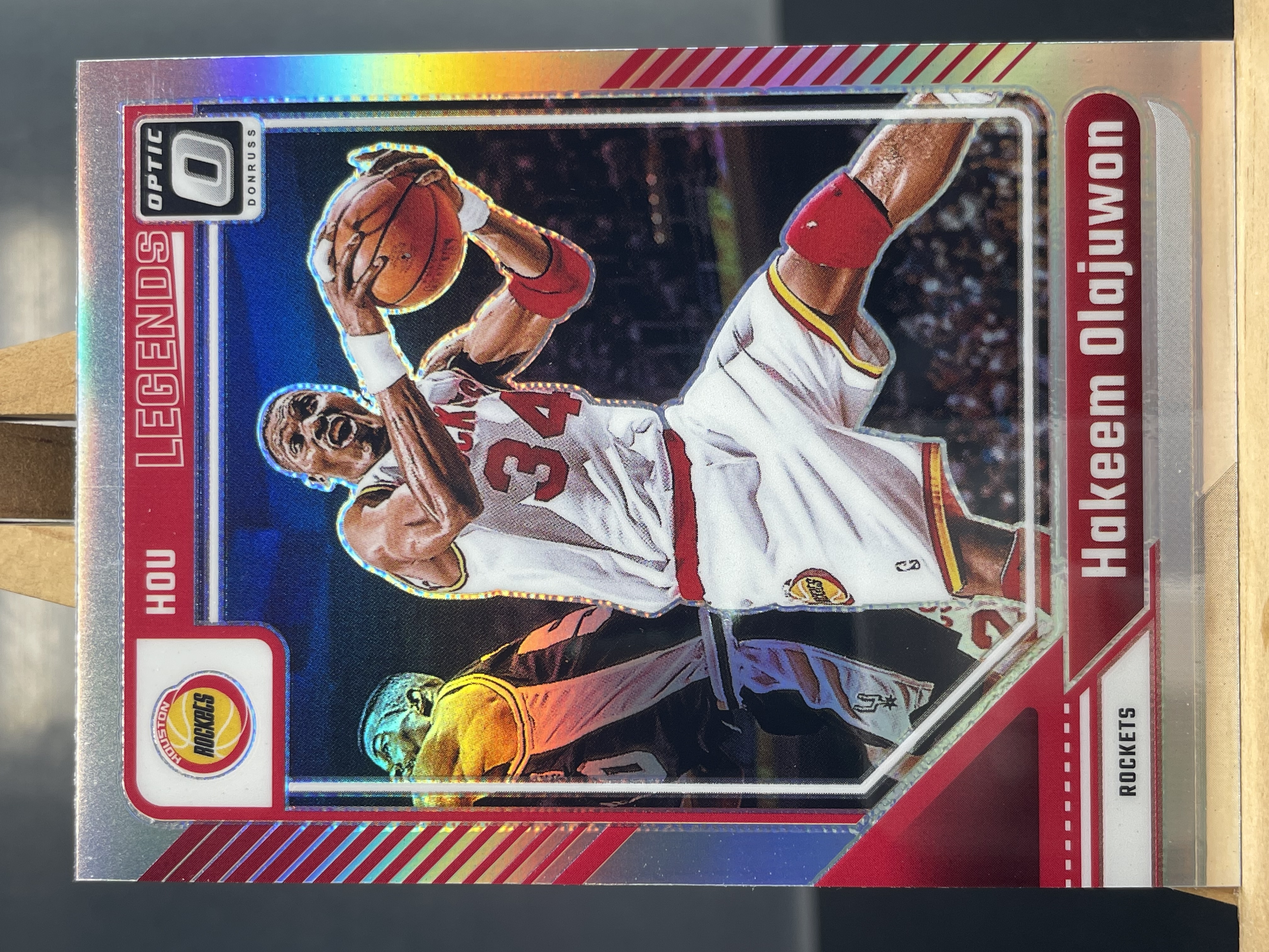 (A10) 2024-25 PANINI OPTIC 银折 大梦 哈基姆 奥拉朱旺 实卡好看 收藏凑套必备 卡品如图 !!!