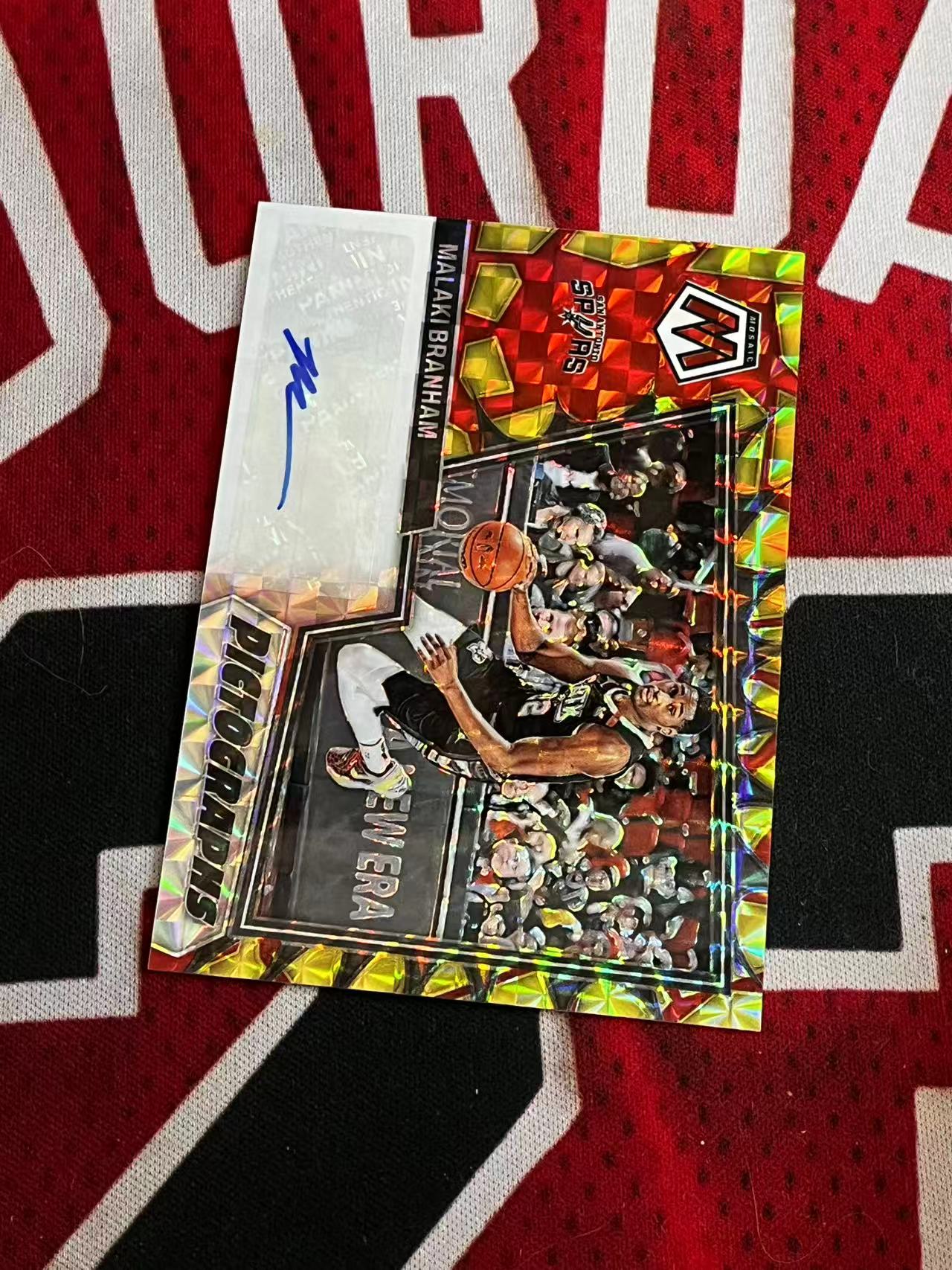 【接寄拍】2022-23 PANINI MOSAIC 马赛克系列 马刺 马拉凯布兰纳姆 布拉汉姆 签字卡 马赛克折 折射 凑套专收必备【烂臭嘴拍卖】