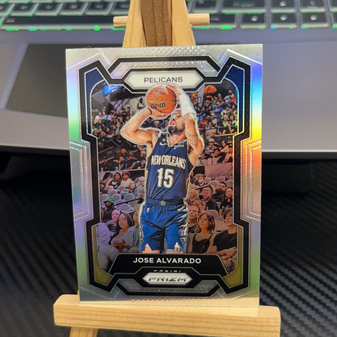 2023-24 Panini Prizm Jose Alvarado 阿尔瓦拉多 鹈鹕 银折 折射 prizm系列 pz 卡品如图 凑图必备 值得收藏!免费代卖!