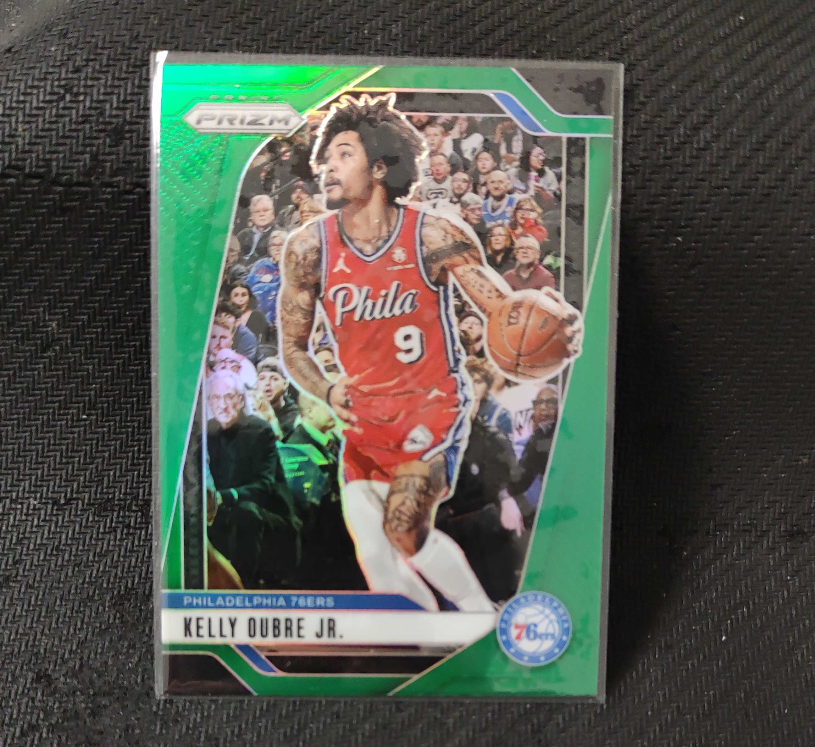 2024-25 Panini Prizm Kelly Oubre Jr. 凯利 乌布雷 绿折 折射 76人队 收藏必备 可累计 回收球星卡