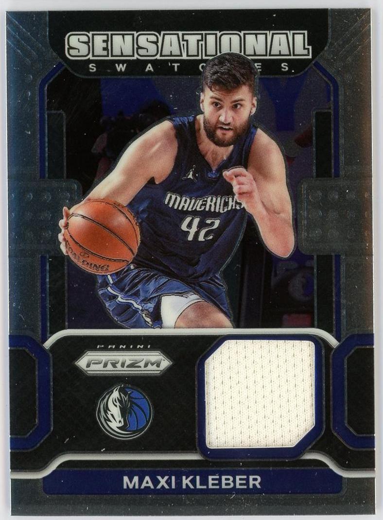 2021-22 Panini Prizm Maxi Kleber 马克西克勒贝尔 pz 亲穿 球衣 物料 独行侠 克莱伯 卡品如图 0MJ9