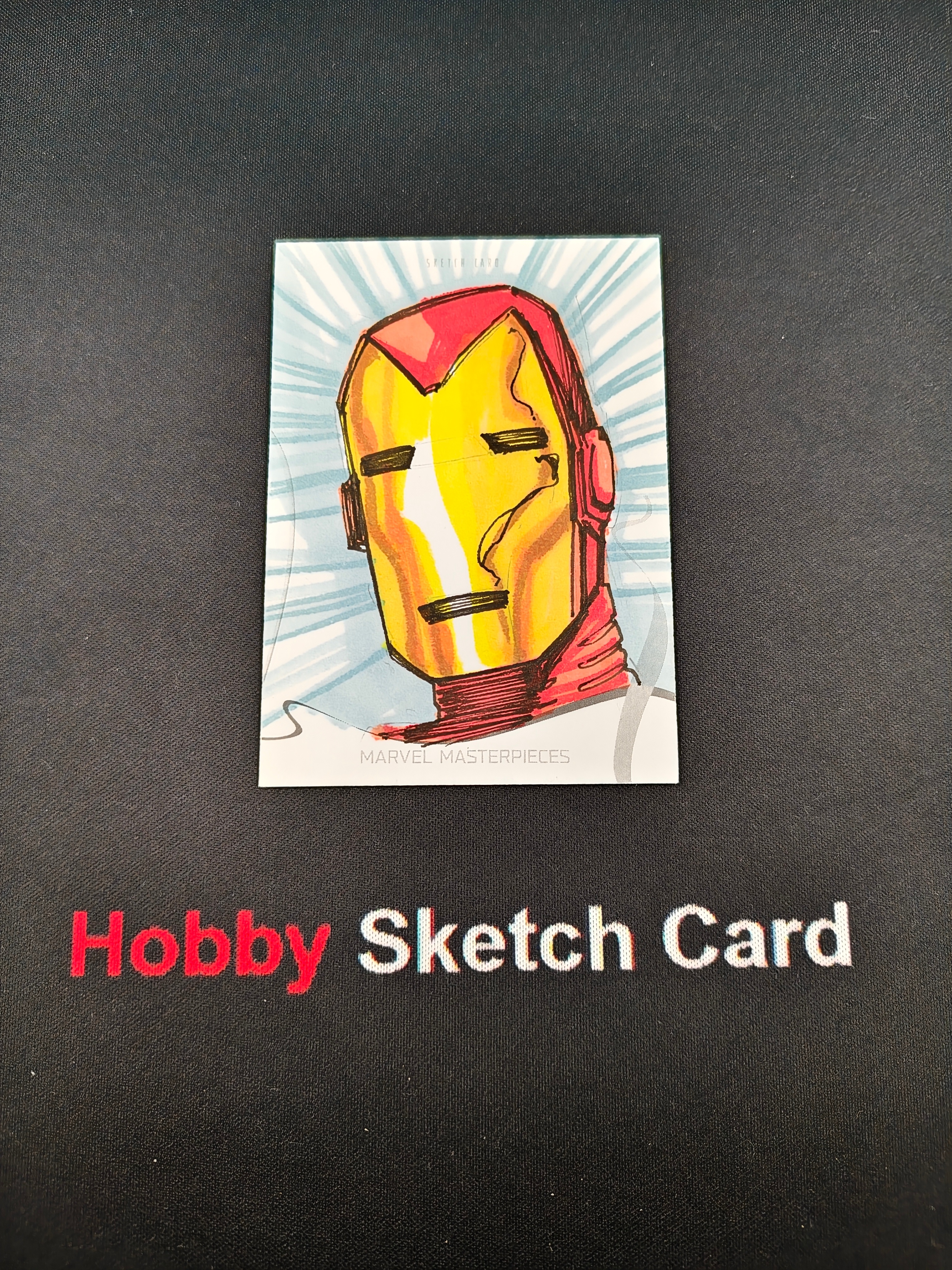 2022 Upper Deck Marvel (MCU) IRON MAN 漫威 大师盒 钢铁侠 手绘卡 画师 见背面 签字 签名 1of1