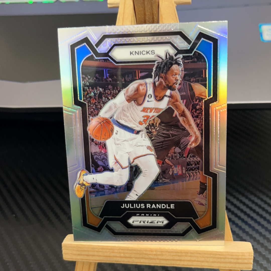 2023-24 Panini Prizm Julius Randle 兰德尔 尼克斯 银折 折射 prizm系列 pz 卡品如图 凑图必备 值得收藏!免费代卖!