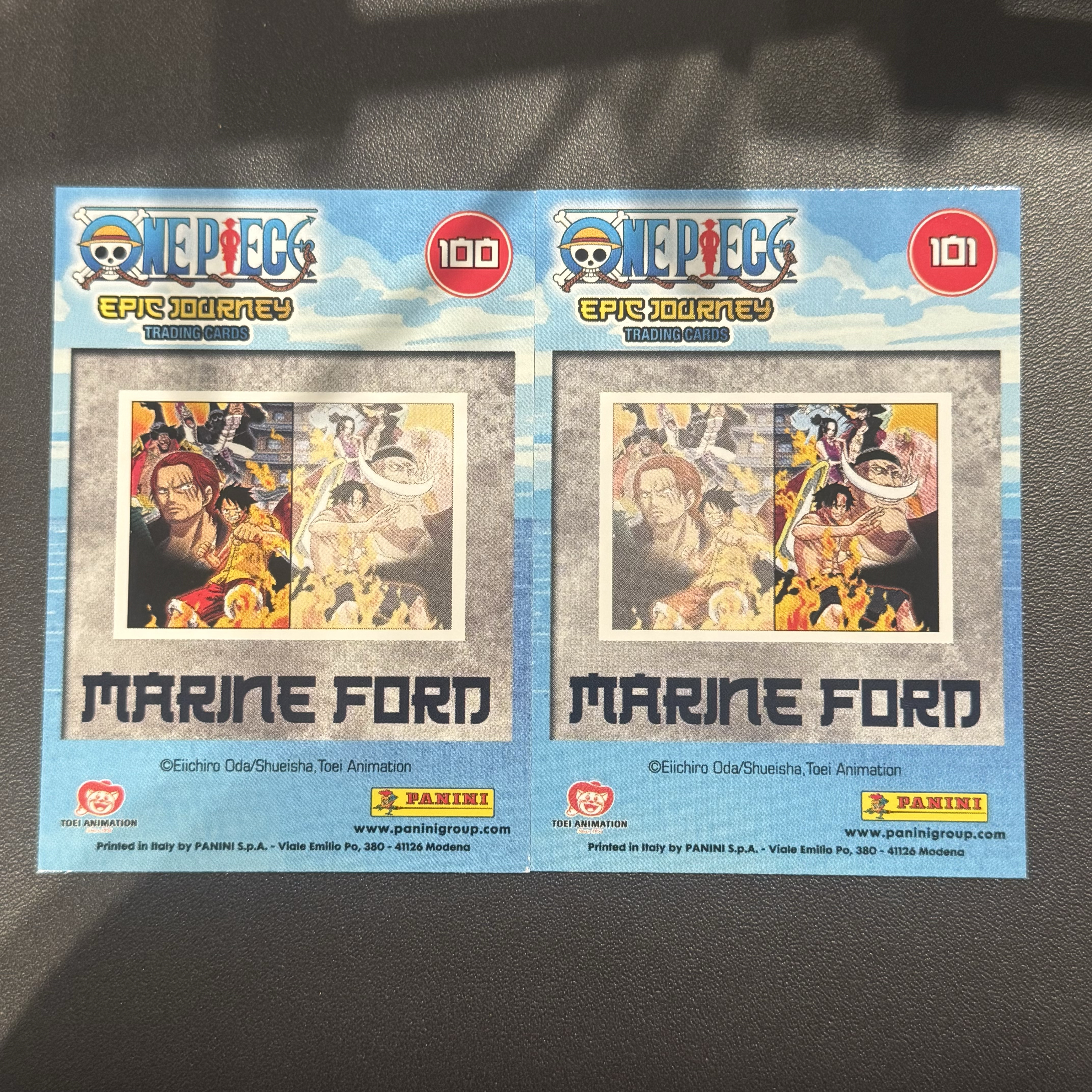 2022 Panini One Piece ford 【猴猴旺卡】海贼王 拼图 路飞 香克斯 白胡子 艾斯 四皇 七武海 女帝 卡品如图 接代拍 08a 【阿龙】