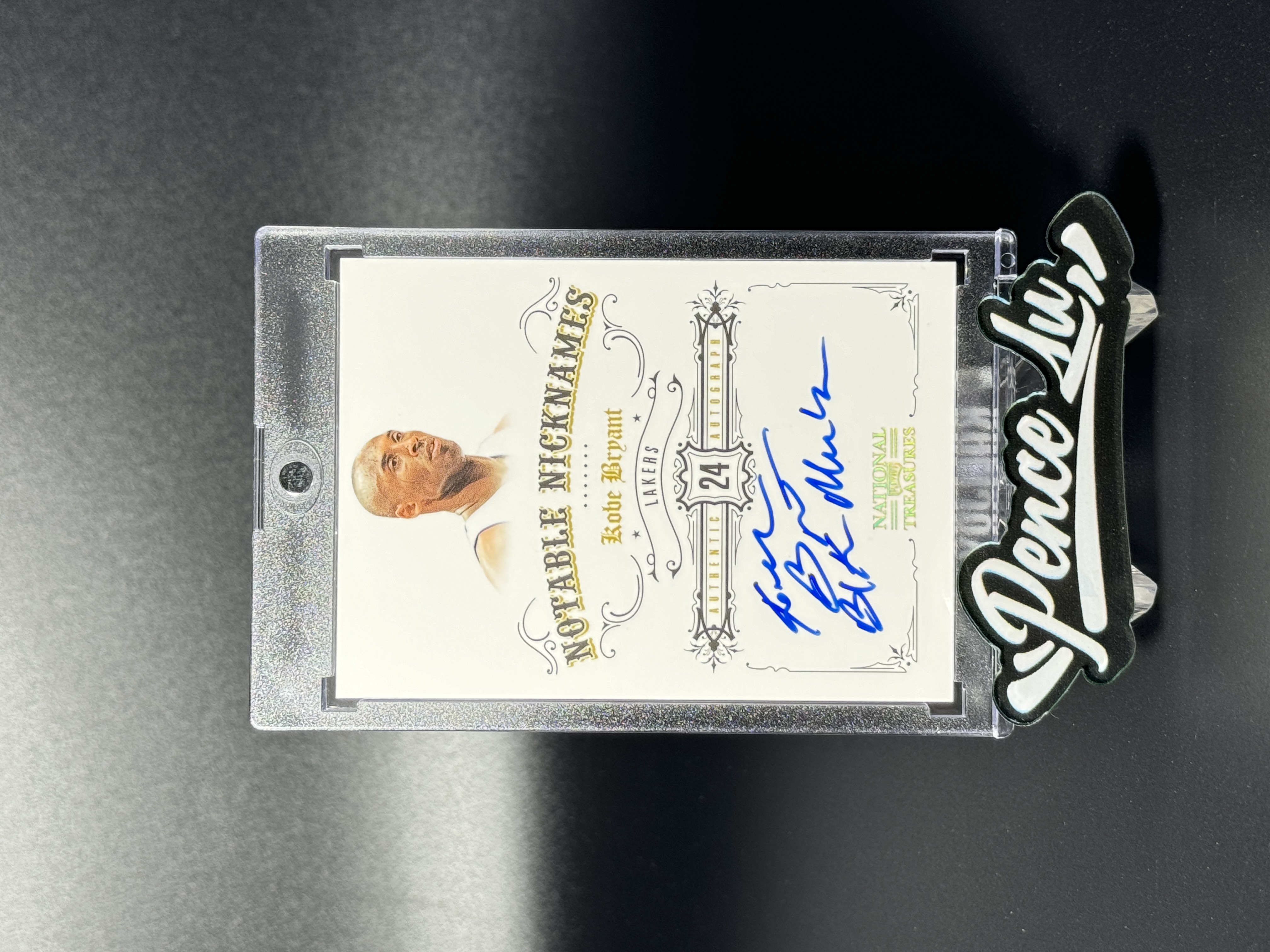 【噴子拍賣】2009-10 National Treasures Kobe Bryant 元年國寶 洛杉磯湖人 科比 布萊恩特 綽號 銘文 簽字 99編 卡簽 墨跡超好 簽了黑曼巴 black mamba 系列hit 輕印看圖 包磚 AVO