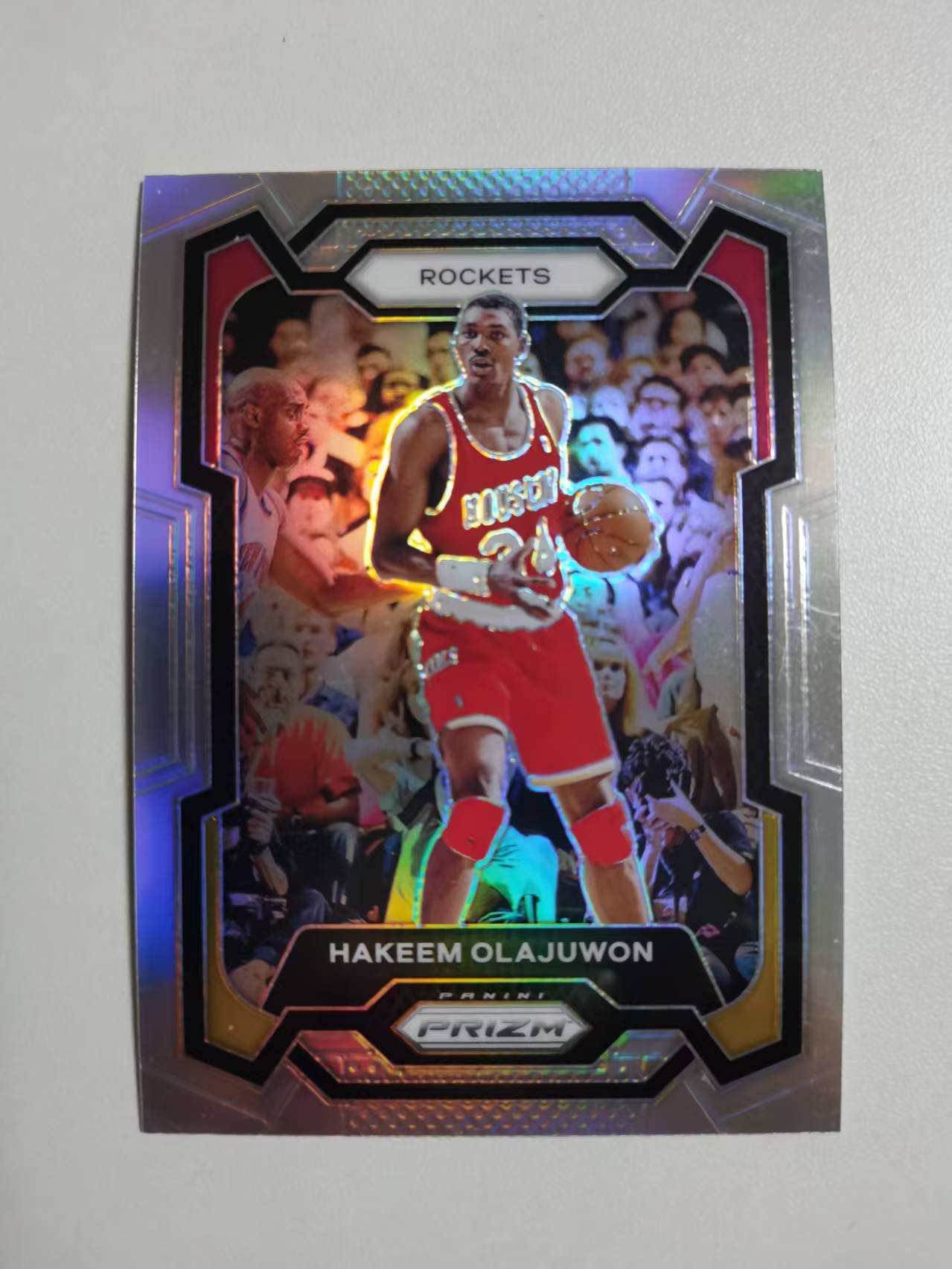 2023-24 Panini Prizm Hakeem Olajuwon 哈基姆奥拉朱旺 大梦 火箭名宿 PZ银折 收藏凑套 卡品如图 免费代拍（XS010）